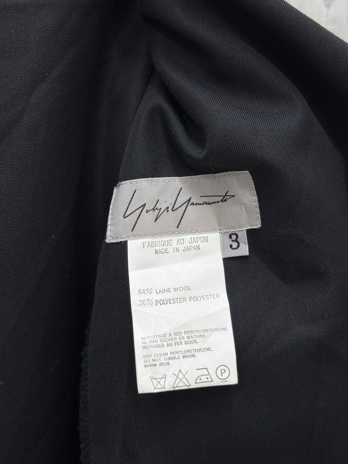 Yohji Yamamoto 🔥🔥🔥ARCHIVE VINTAGE YOHJI YAMAMOTO PLEATED WRAP SKIRTS Size 29" - 7 Thumbnail