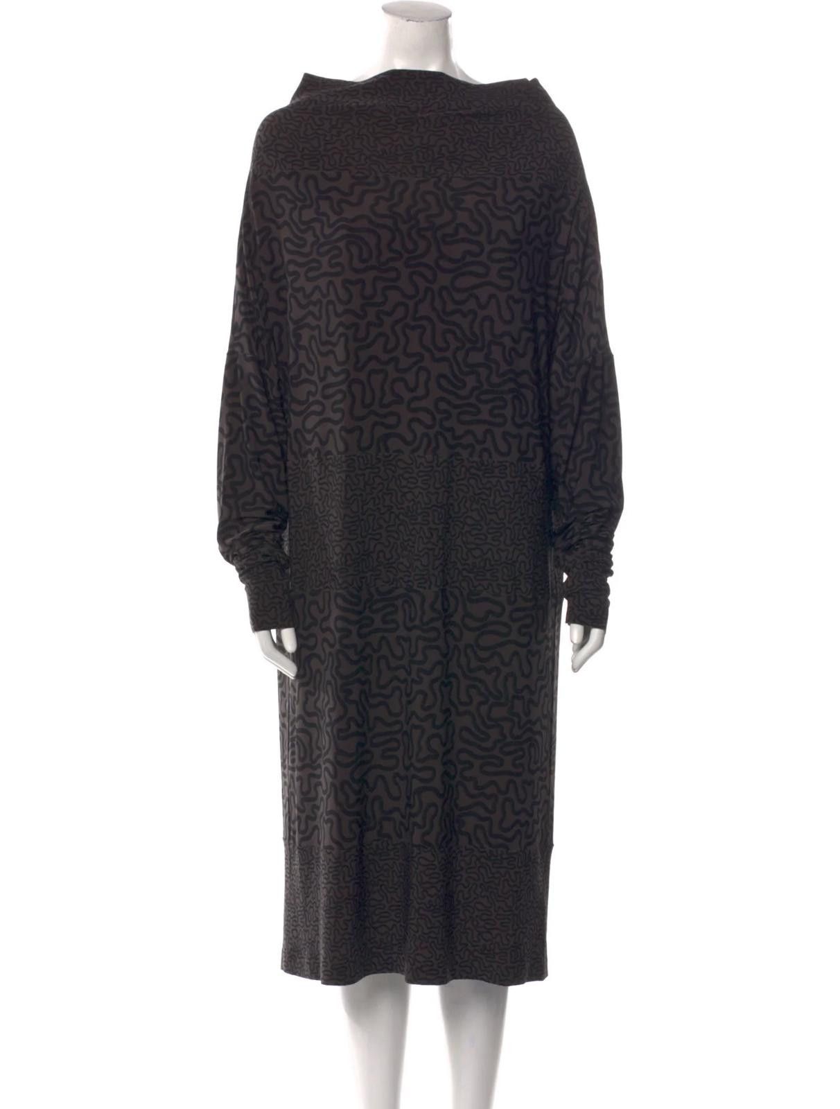 Other Norma Kamali Mock Neck Midi Length Dress Size: L Size L / US 10 / IT 46 - 1 Thumbnail