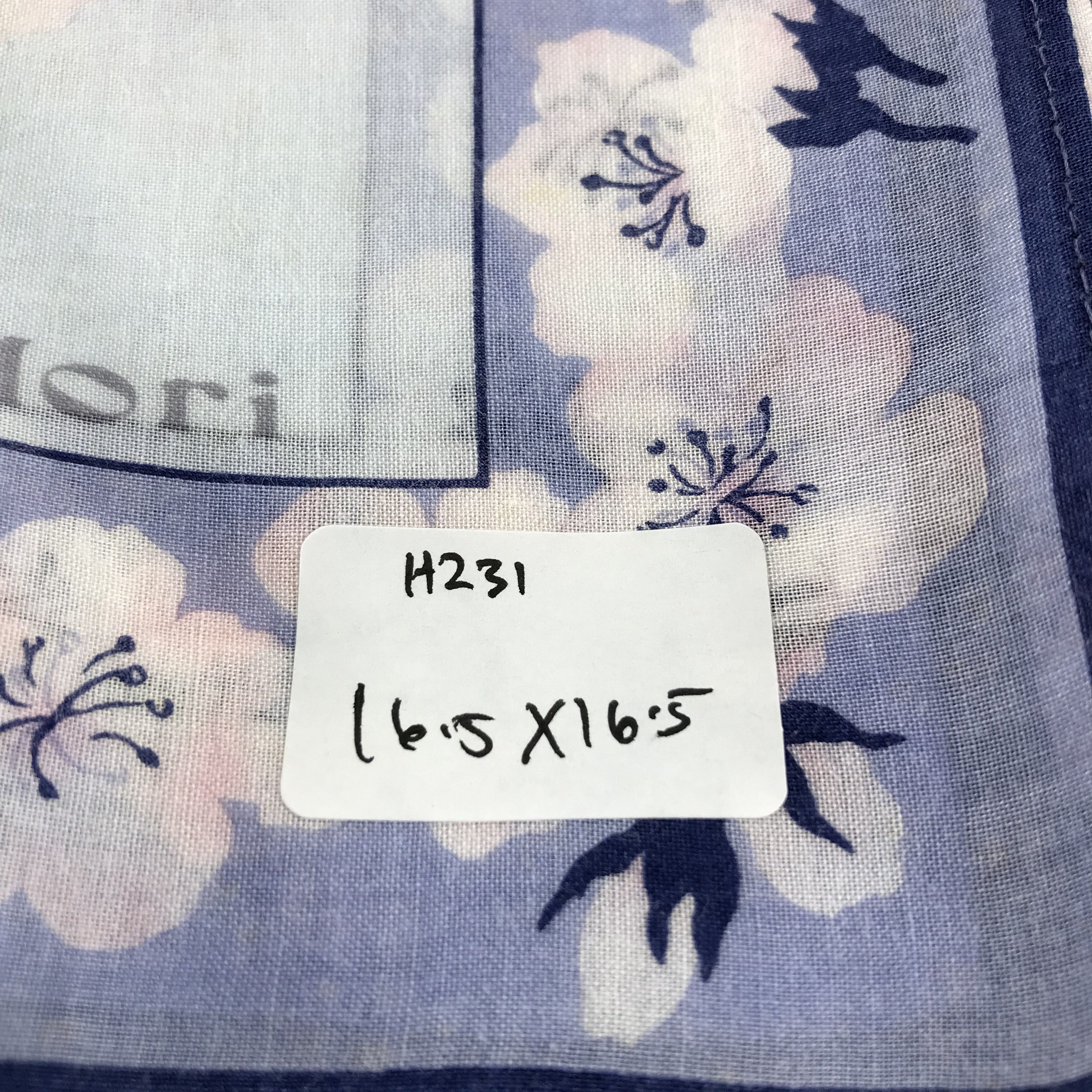 Hanae Mori × Vintage Hanae Mori Handkerchief Neckerchief Bandana H231 Size ONE SIZE - 9 Thumbnail