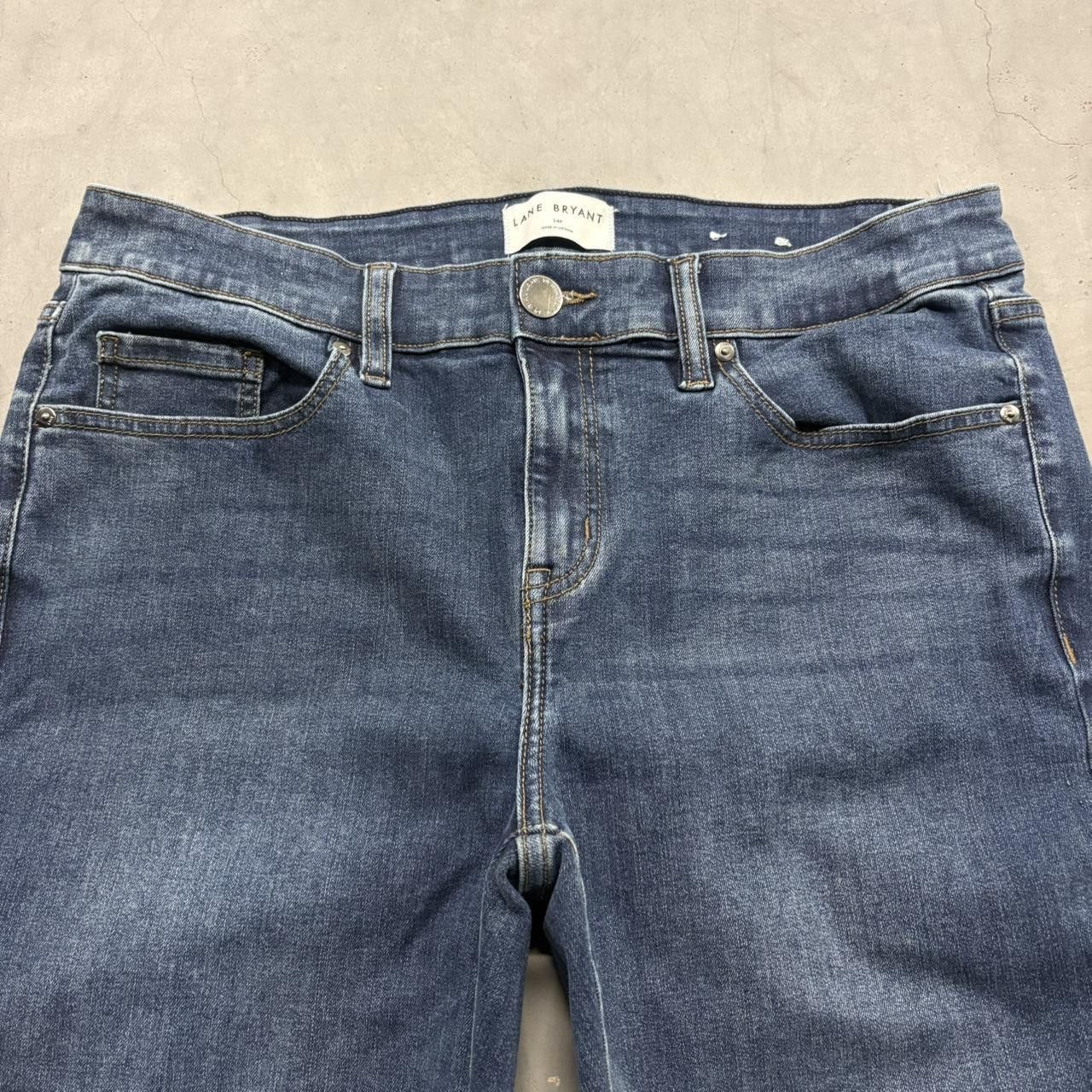 Vintage Crazy Vintage Y2K/2000s Baggy Flare Wideleg Skater Streetwear Dark Wash Denim Jeans! Size US 34 / EU 50 - 4 Thumbnail