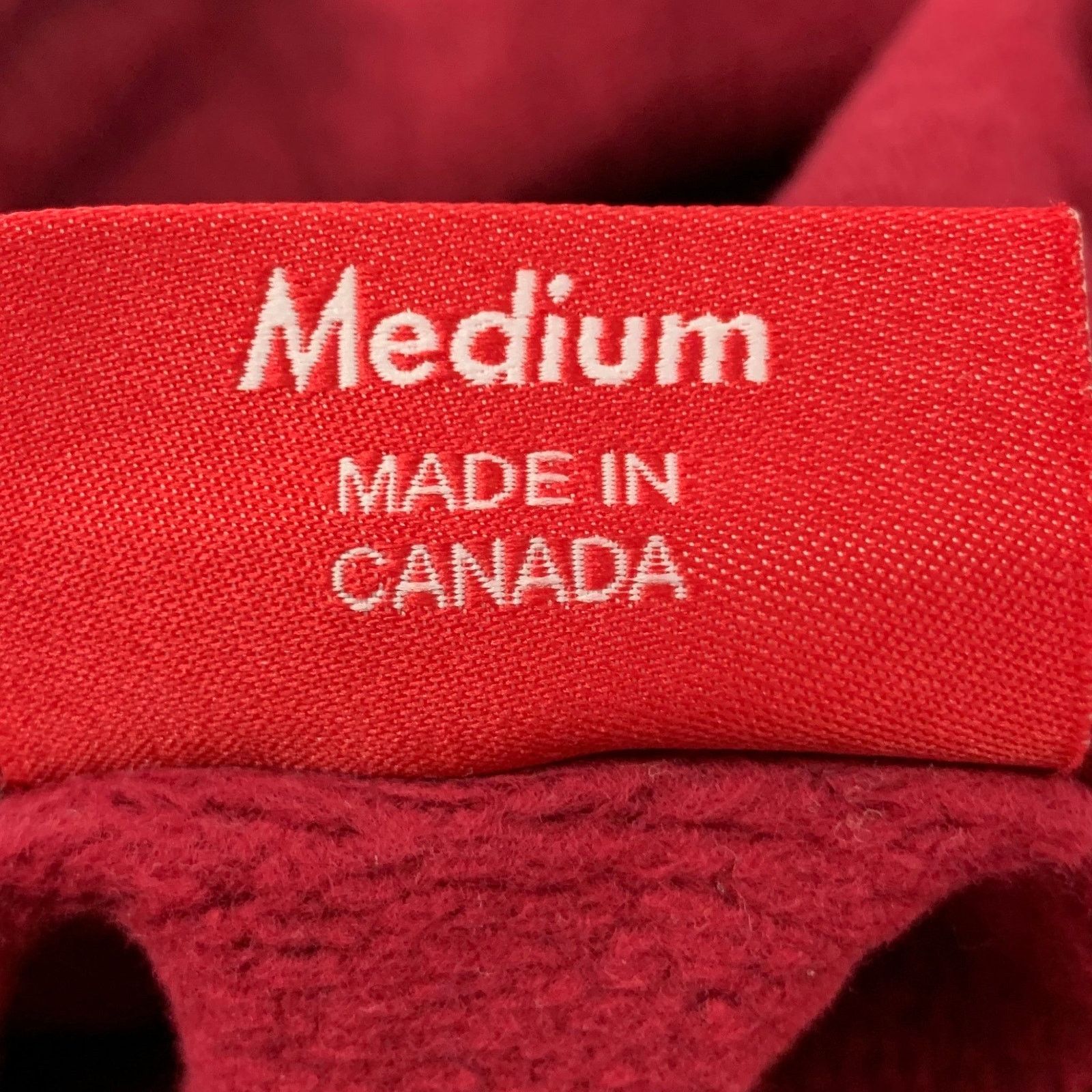 Supreme SUPREME M Burgundy Gold Embroidery Cotton Hoodie Sweatshirt Size US M / EU 48-50 / 2 - 8 Thumbnail