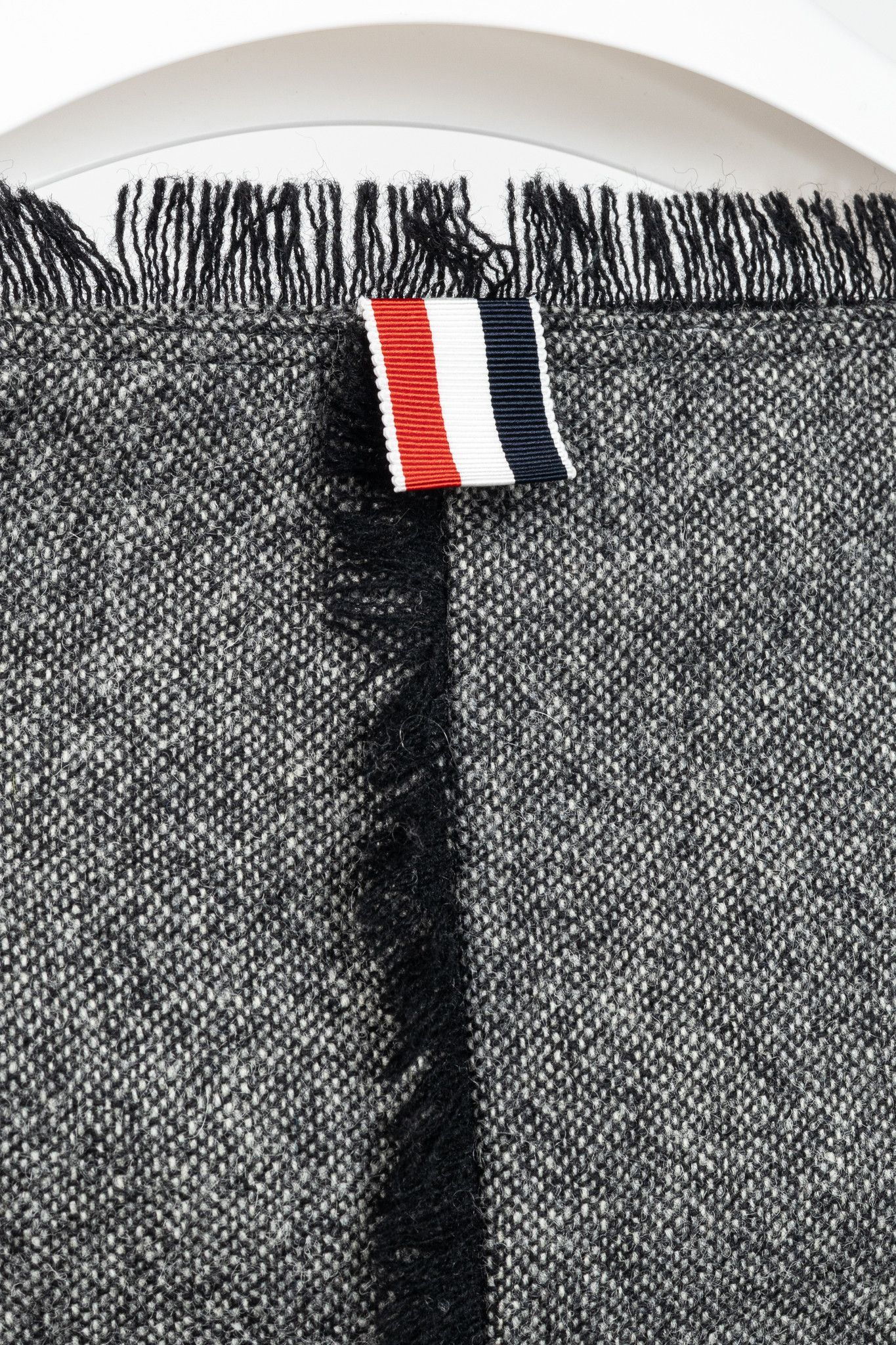Thom Browne Thom Browne AW/14 Donegal Wool Fringe-Trim Zip-Front Dress Size S / US 4 / IT 40 - 8 Thumbnail