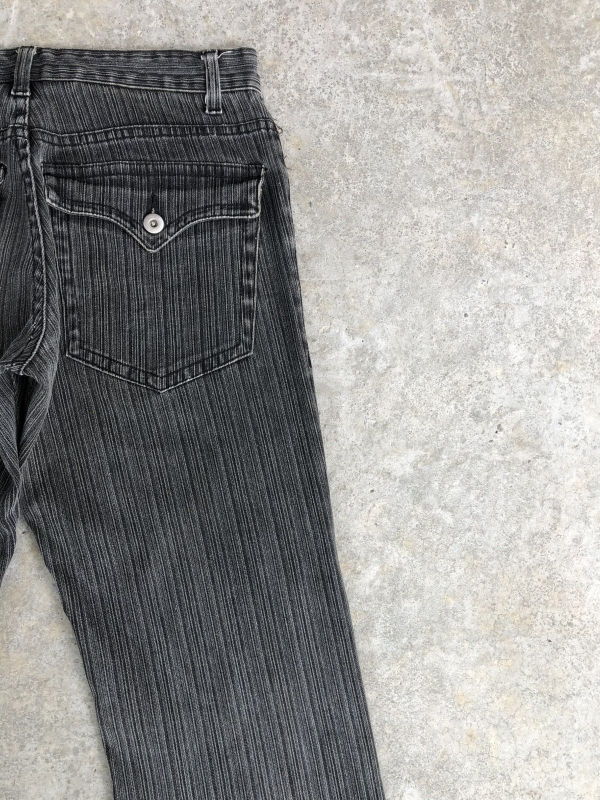 If Six Was Nine Japanese Barcedos Flared Jeans Distressed Denim Hickory Size US 30 / EU 46 - 10 Thumbnail