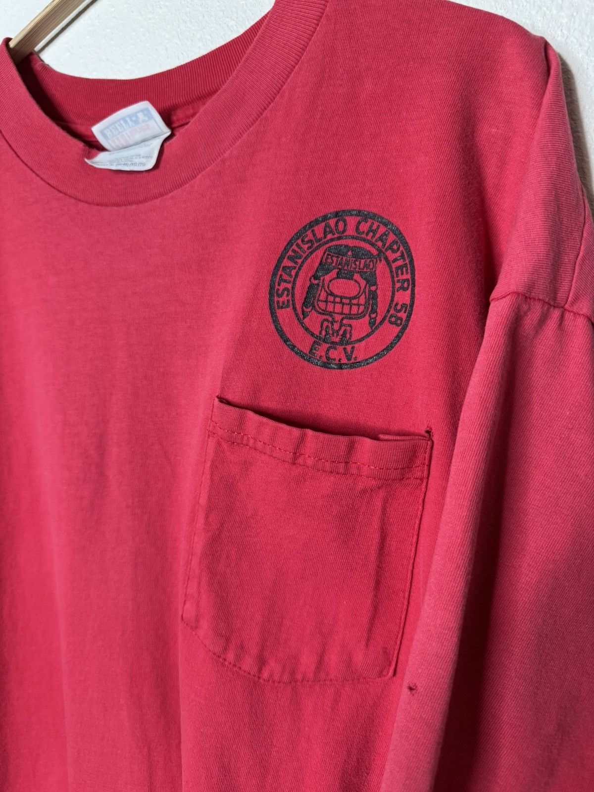 Vintage Vintage E Clampus Vitus 58 French Bar Spring Doins Red Shirt Size US XL / EU 56 / 4 - 4 Thumbnail