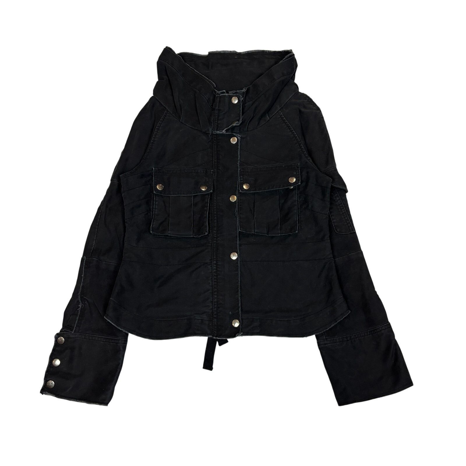 Art Village Co High Collar Denim Jacket Large Rare Japanese