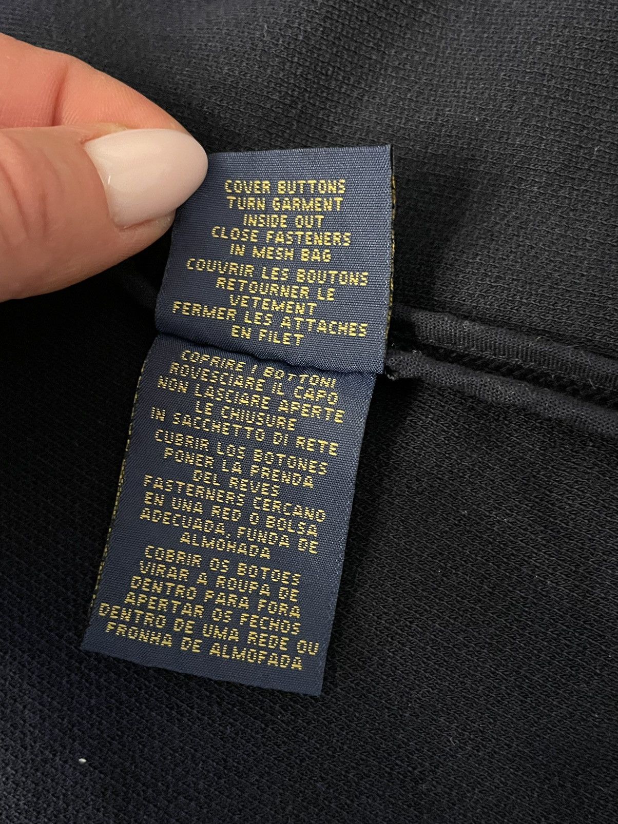 Polo Ralph Lauren Polo Ralph Lauren Soft Stretch Cotton Women's Blazer in Blue Size S / US 4 / IT 40 - 11 Thumbnail