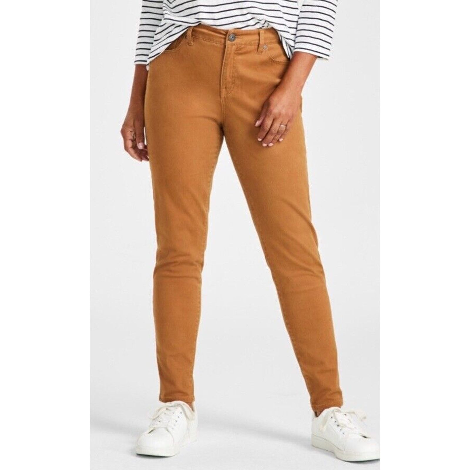 Other Style Co Skinny Mid Rise Tummy Control Jeans Size 10, Size 32" / US 10 / IT 46 - 2 Thumbnail