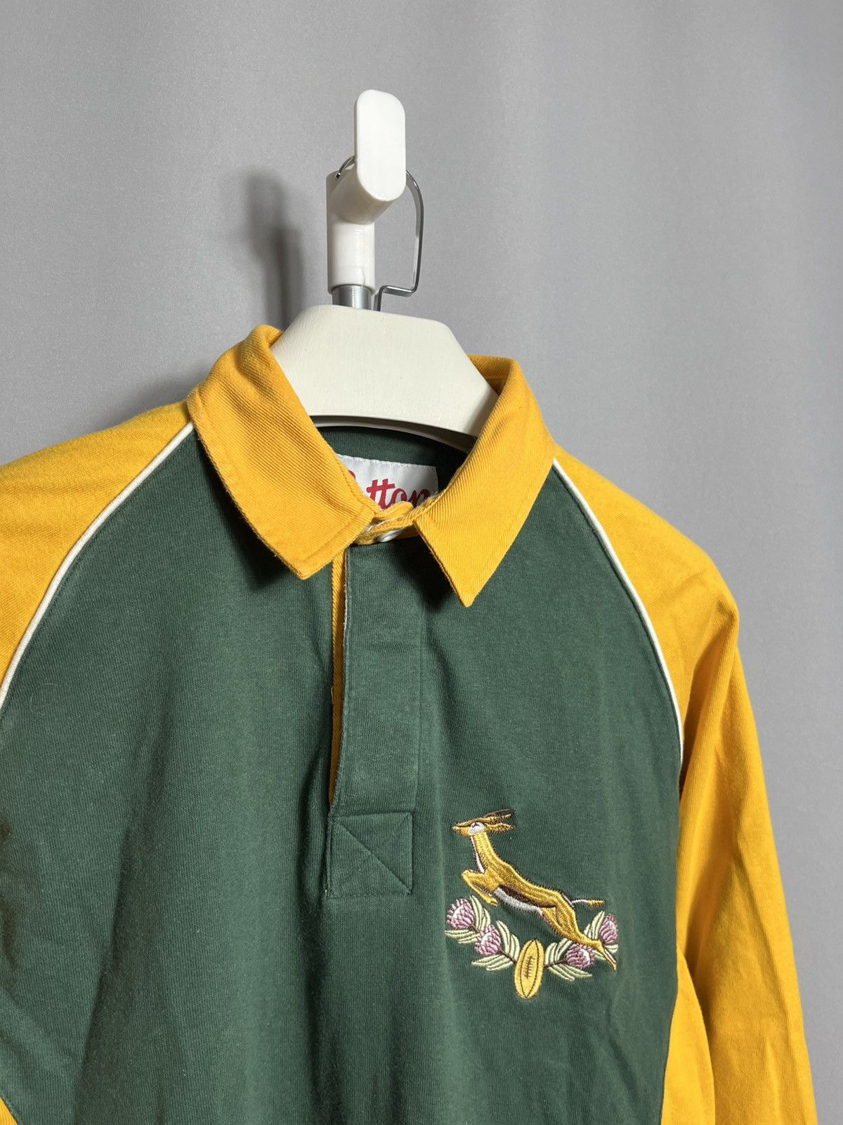 Cotton Traders SOUTH AFRICA VINTAGE 1994 RUGBY JERSEY SHIRT COTTON TRADERS Size US M / EU 48-50 / 2 - 2 Thumbnail