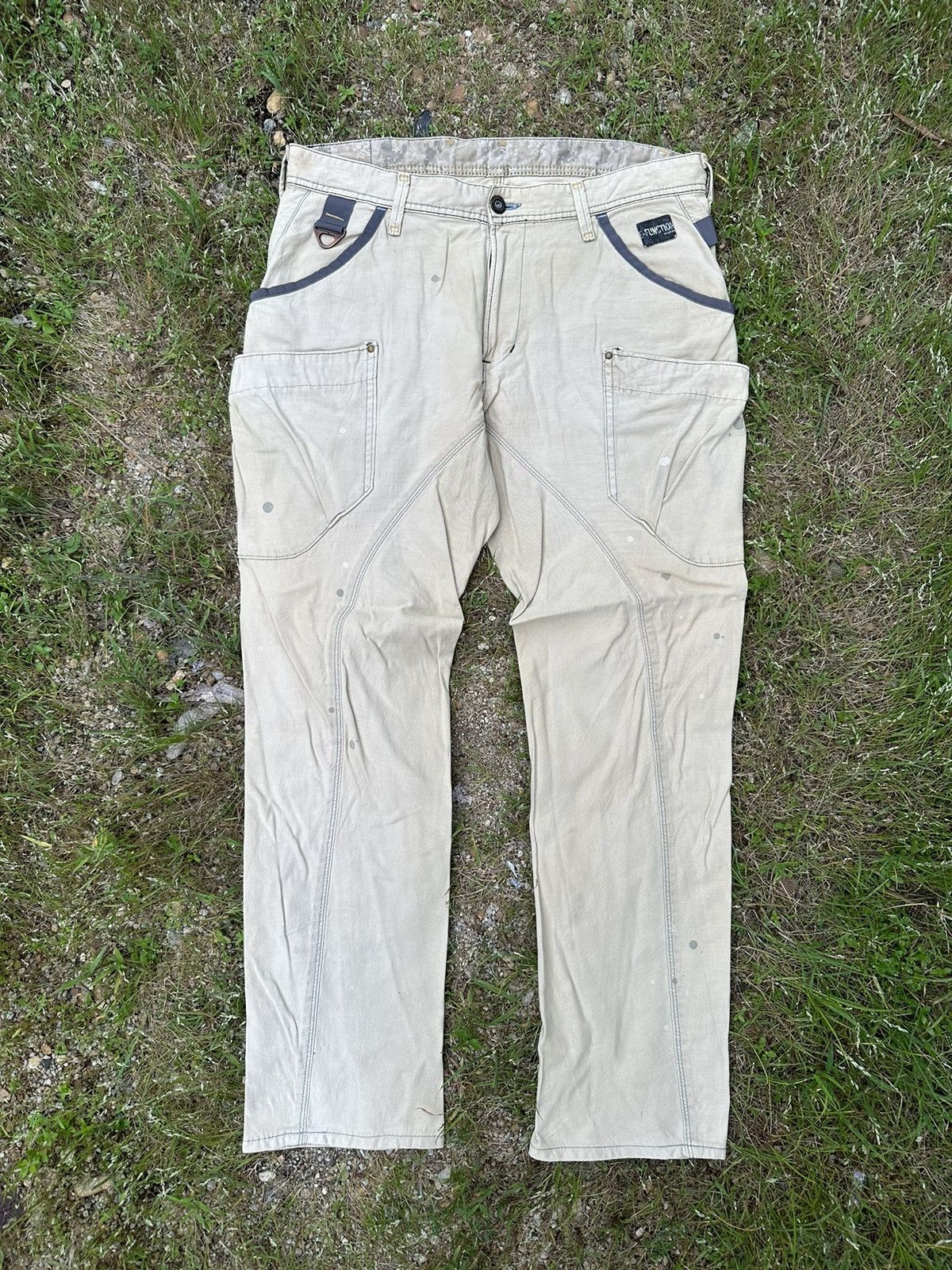 Infinite Archives VINTAGE EDWIN EFUNCTION CURVE/BANANA LEG PANTS MADE IN JAPAN Size US 35 - 1 Thumbnail
