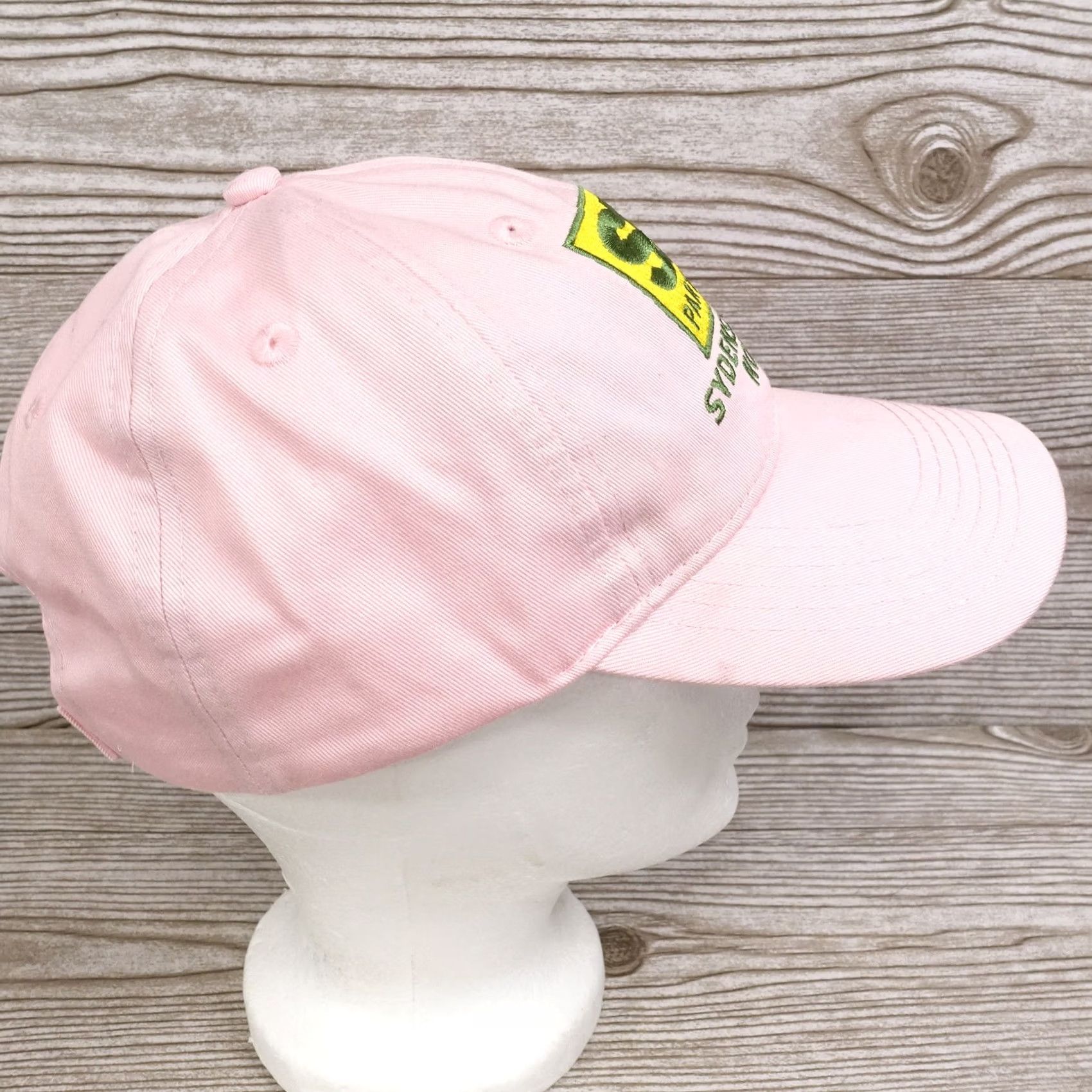 John Deere JOHN DEERE SYDENSTRICKER NOBBE ONE SIZE PINK ADJUSTABLE BASEBALL HAT CAP Size ONE SIZE - 3 Thumbnail