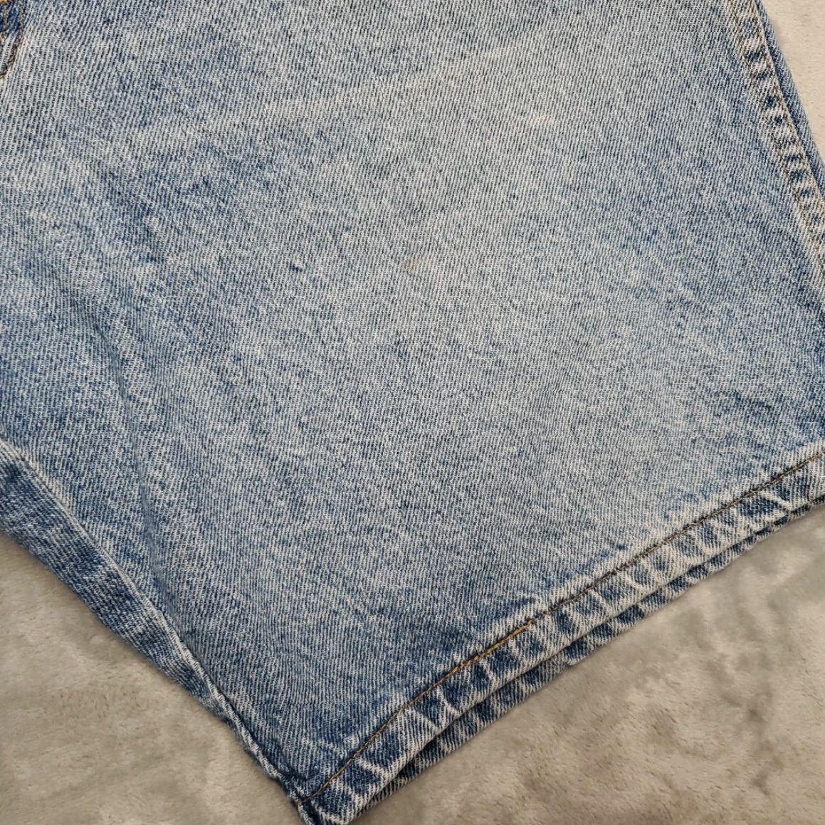 Wrangler VINTAGE Wrangler Shorts Mens 36 Blue Denim Outdoor Comfort Premium Casual Jorts Size US 36 / EU 52 - 2 Thumbnail