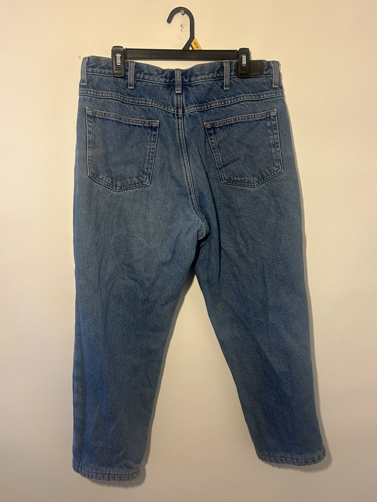 L.L. Bean L.L. Bean Fleece-Lined Jeans 36x30 Classic Fit Denim Size US 36 / EU 52 - 5 Thumbnail