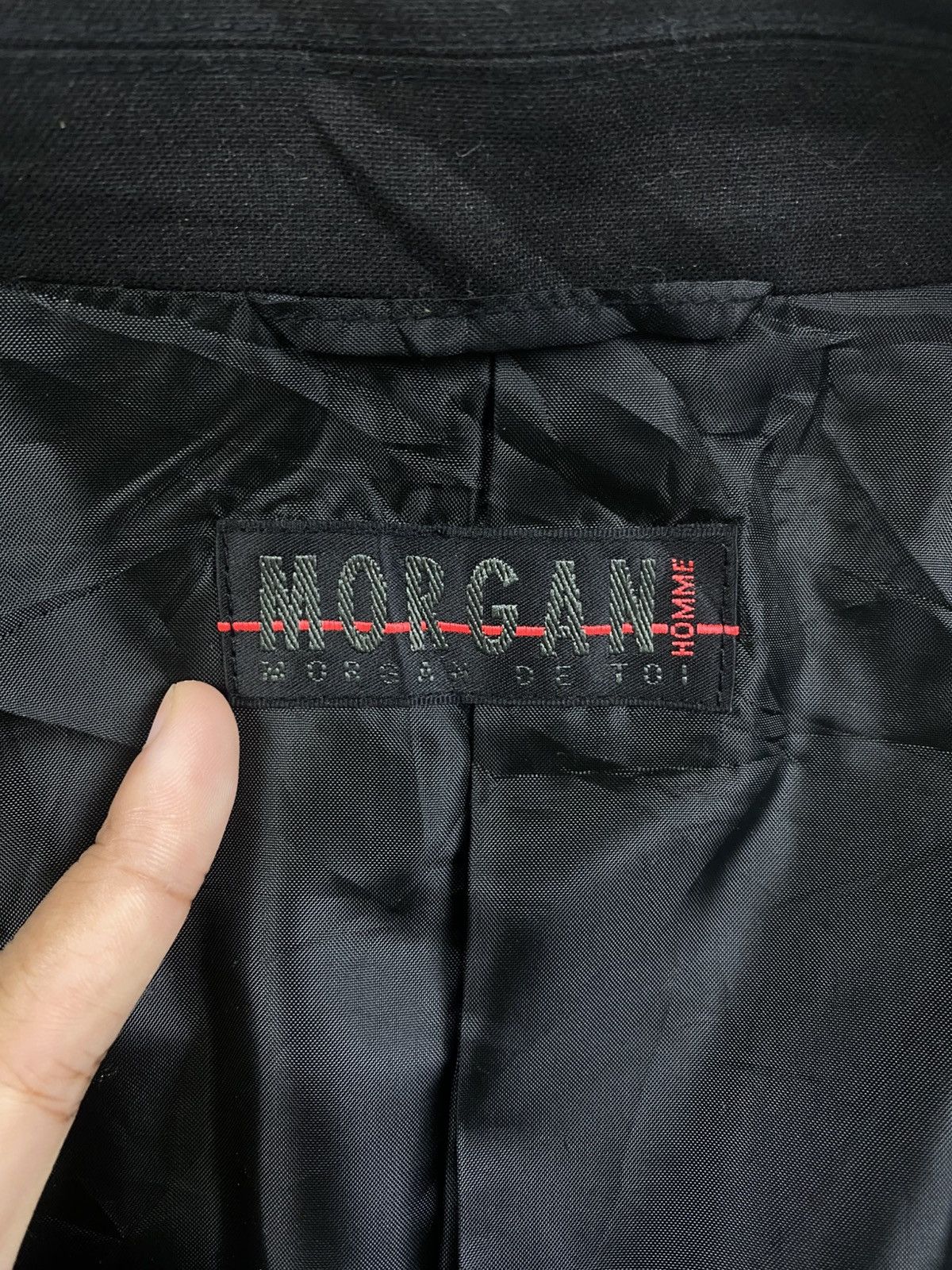 Japanese Brand × Morgan Homme × Vintage Vintage Morgan Homme Single Button Blazer Jacket Size US M / EU 48-50 / 2 - 9 Thumbnail