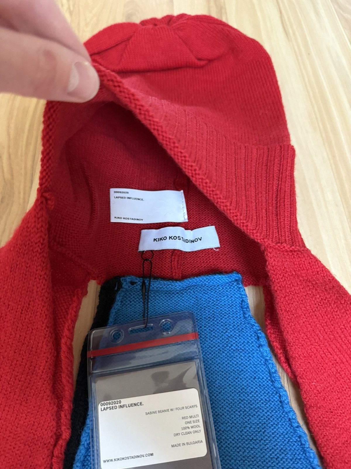 Kiko Kostadinov Kiko Kostadinov AW20 sabine beanie Size ONE SIZE - 9 Thumbnail