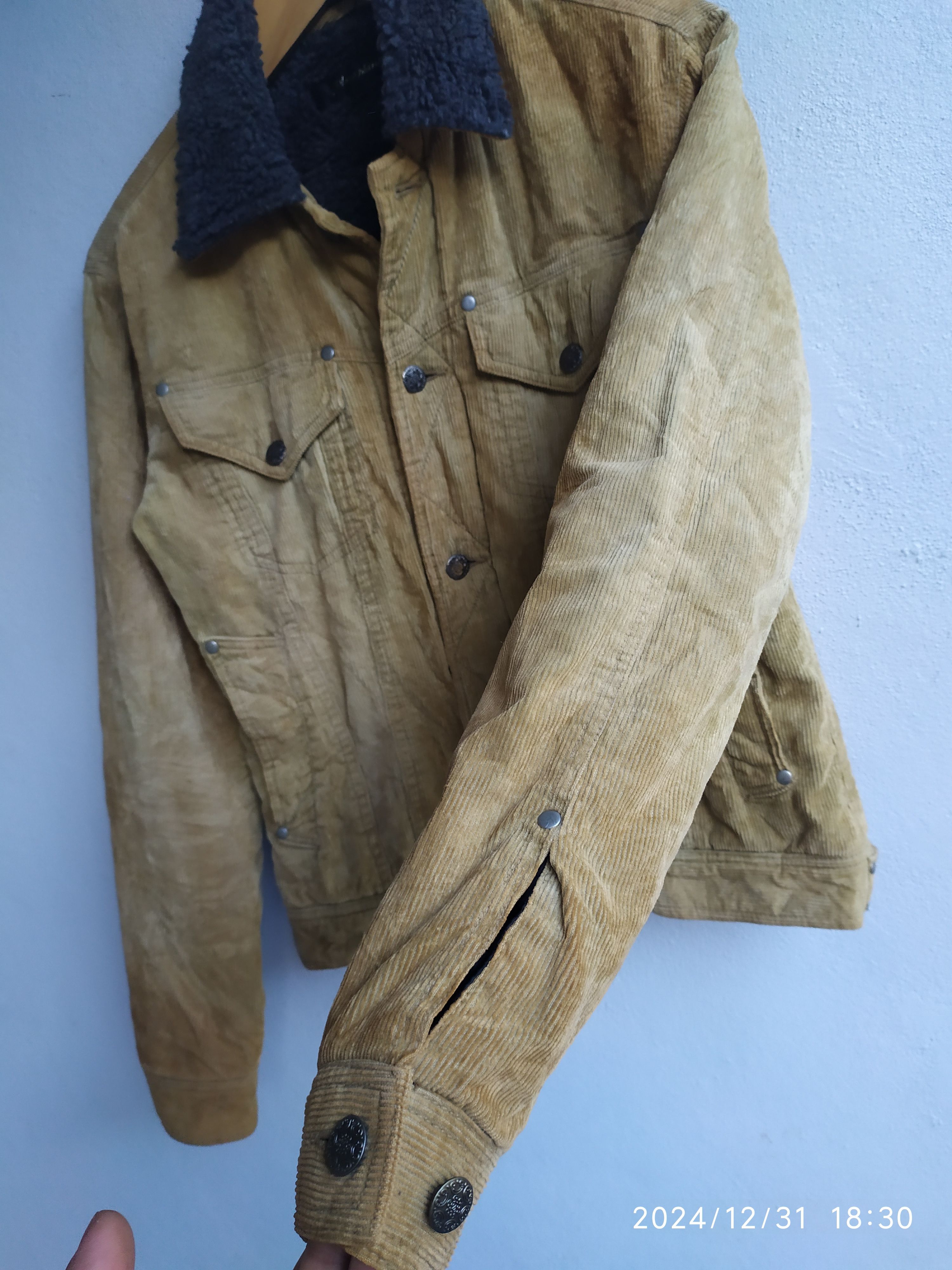 If Six Was Nine × Japanese Brand × Le Grande Bleu (L.G.B.) Japanese Brand Faded Curduroy Jacket in Size S Size US S / EU 44-46 / 1 - 4 Thumbnail