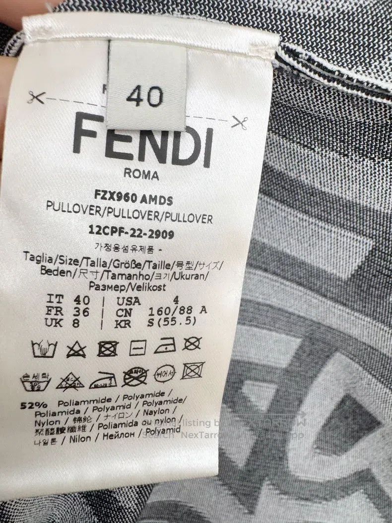 Fendi Fendi Sweatshirt Size XS / US 0-2 / IT 36-38 - 4 Thumbnail