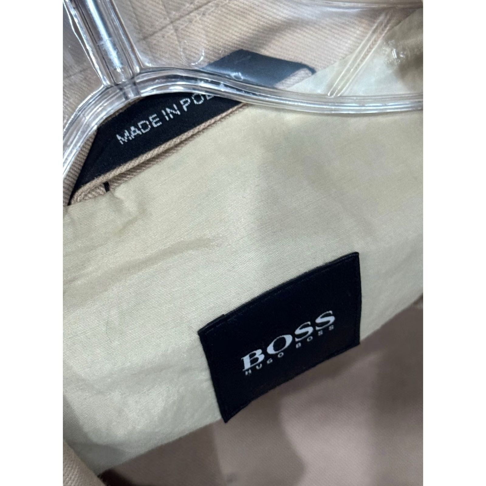 Hugo Boss Hugo Boss Jacket Mens M 40 R Khaki Costa Blazer Coat Regular Multicolor Shirt Size 40R - 7 Thumbnail