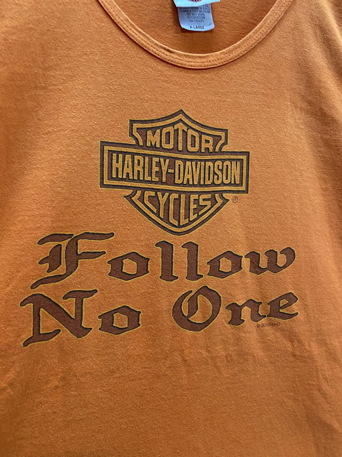 Harley Davidson HARLEY DAVIDSON 2010 VICTORVILLE CALIFORNIA TANK TOP Size US XL / EU 56 / 4 - 4 Thumbnail