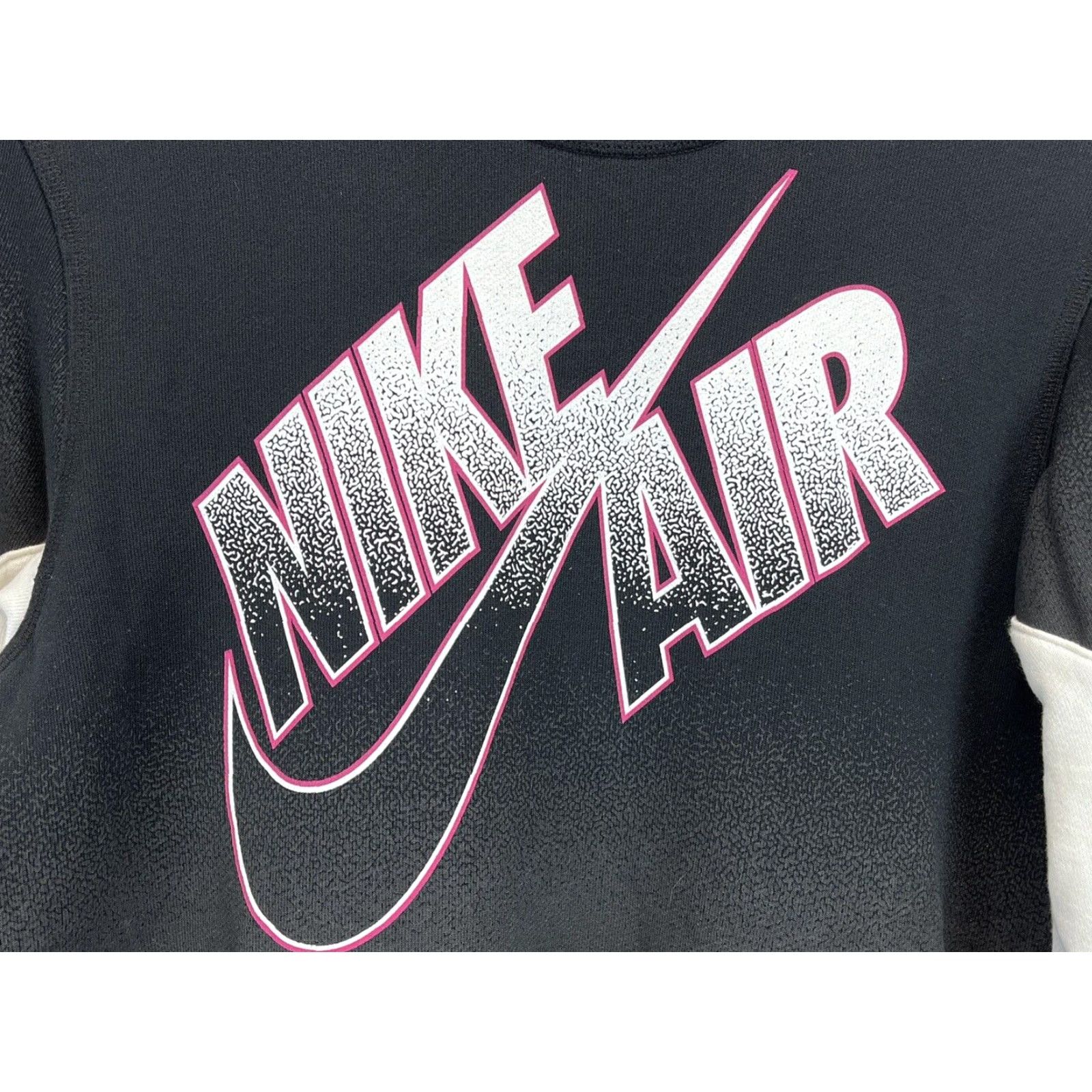 Nike VINTAGE Nike Air Sweatshirt Crew Neck Shirt Men Sz S Black Pink Spellout Red Tag VGUC Size US S / EU 44-46 / 1 - 3 Thumbnail