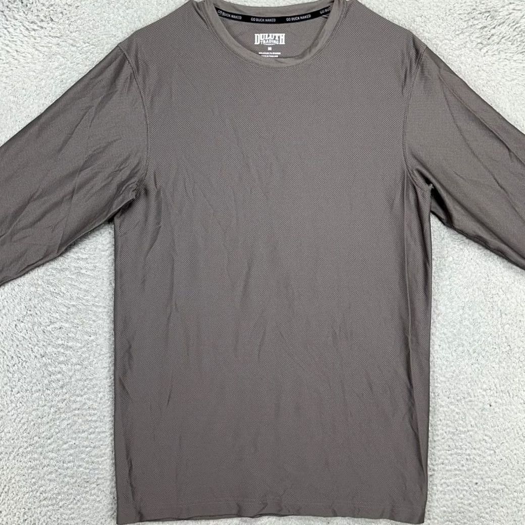 Duluth Trading Company Duluth Trading Co. Sweatshirt Mens Medium Gray Pullover Crewneck Sweater Stretch Outdoor Size US M / EU 48-50 / 2 - 2 Thumbnail