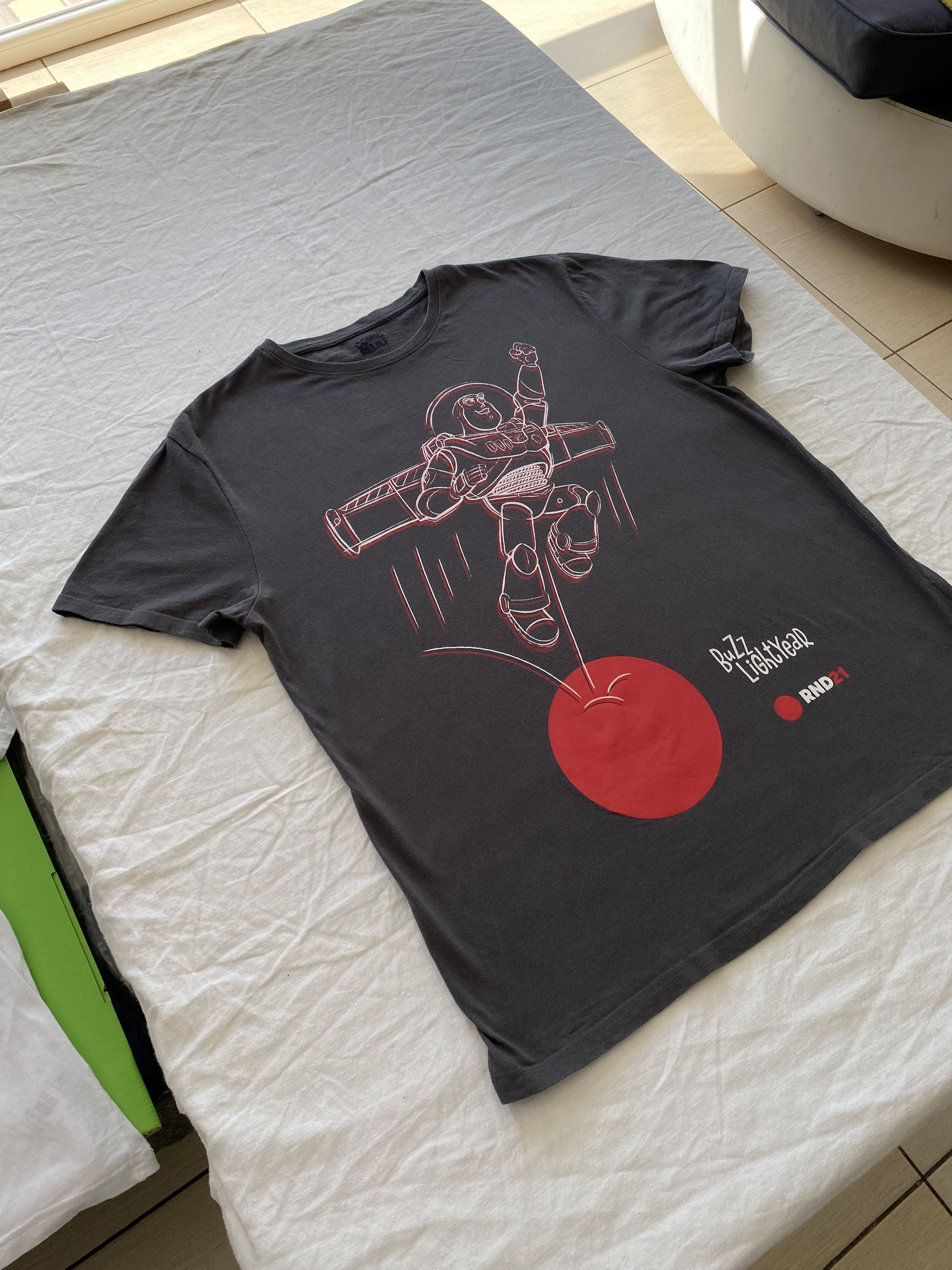 Cartoon Network Vintage 2000s Comic Relief Toy Story Buzz Cartoon T-shirt Size US S / EU 44-46 / 1 - 9 Thumbnail