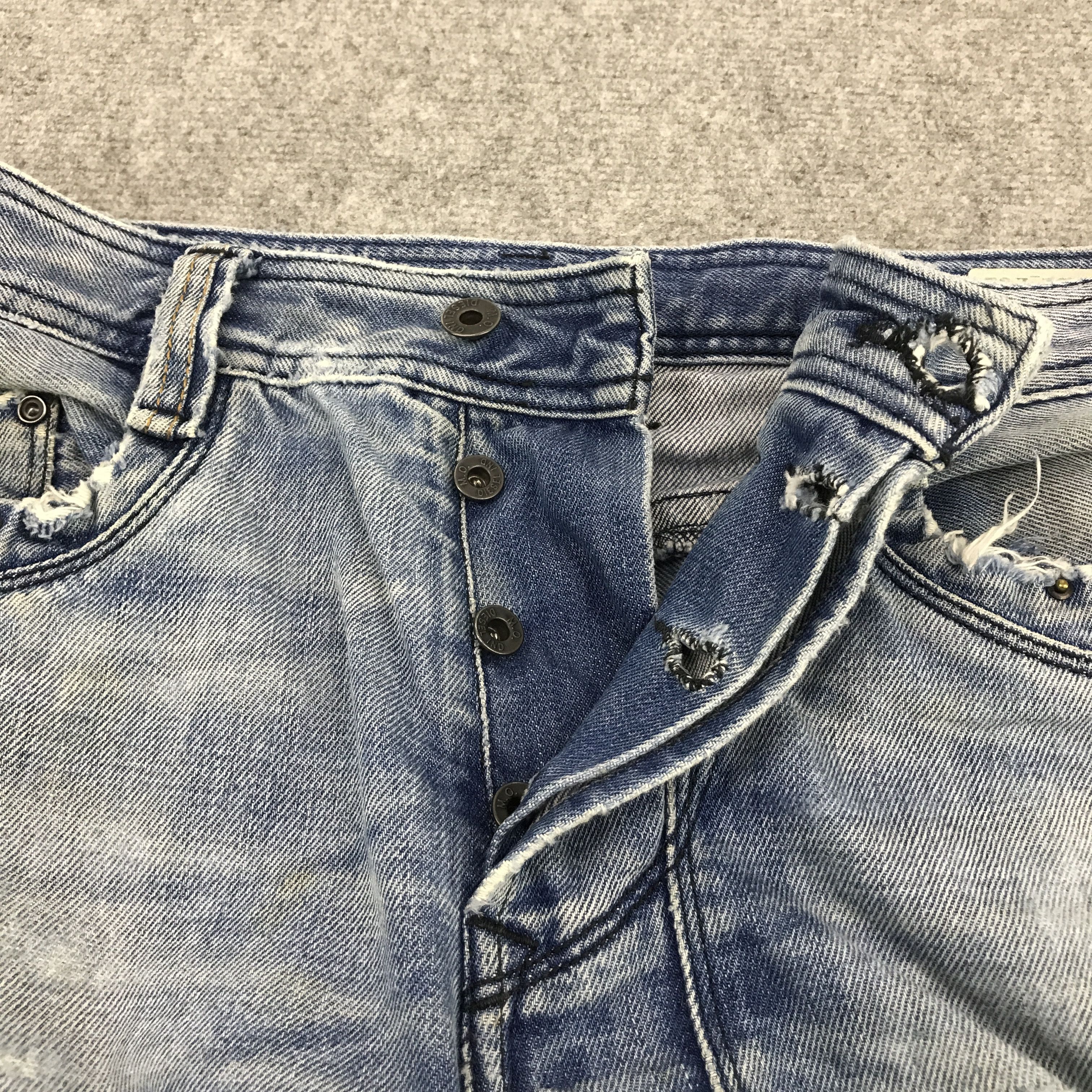 Diesel DIESEL TIMMEN DENIM DISTRESSED JEANS PANT Size US 32 / EU 48 - 3 Thumbnail