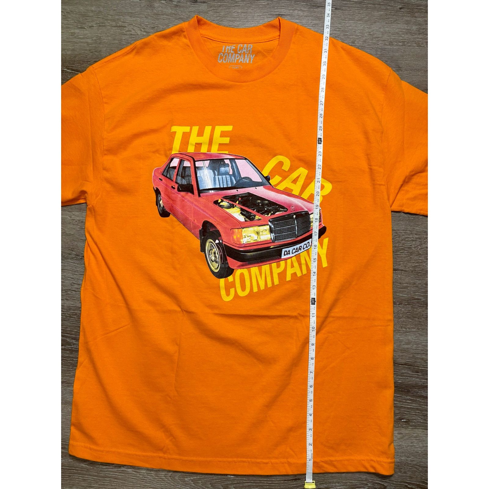 Other New Men's XL Orange Cotton Tee by The Car Company Size US XL / EU 56 / 4 - 4 Thumbnail