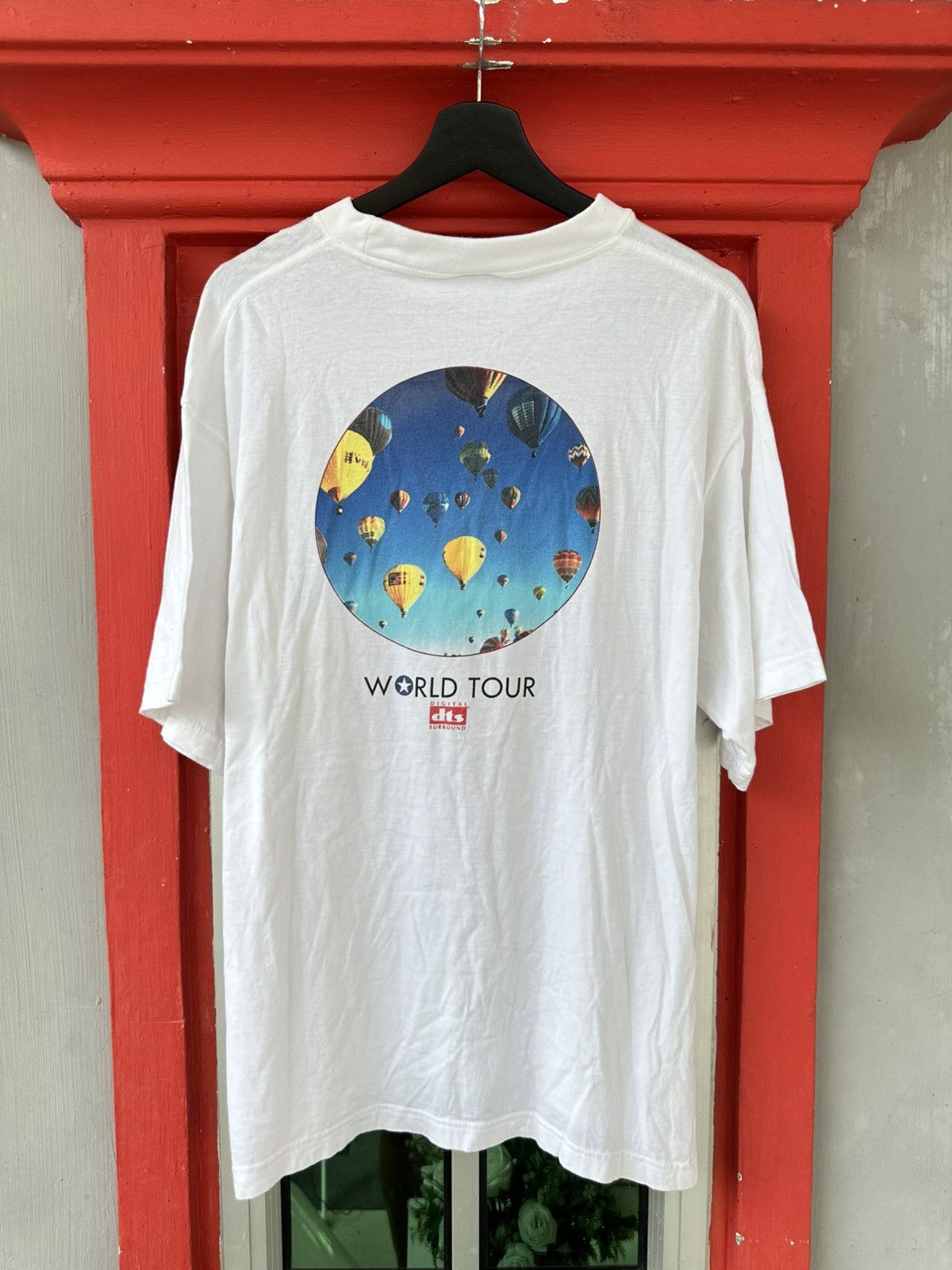 Band Tees Vintage 90s Alan Parsons On Air World Tour Band Tee Size US XL / EU 56 / 4 - 2 Thumbnail