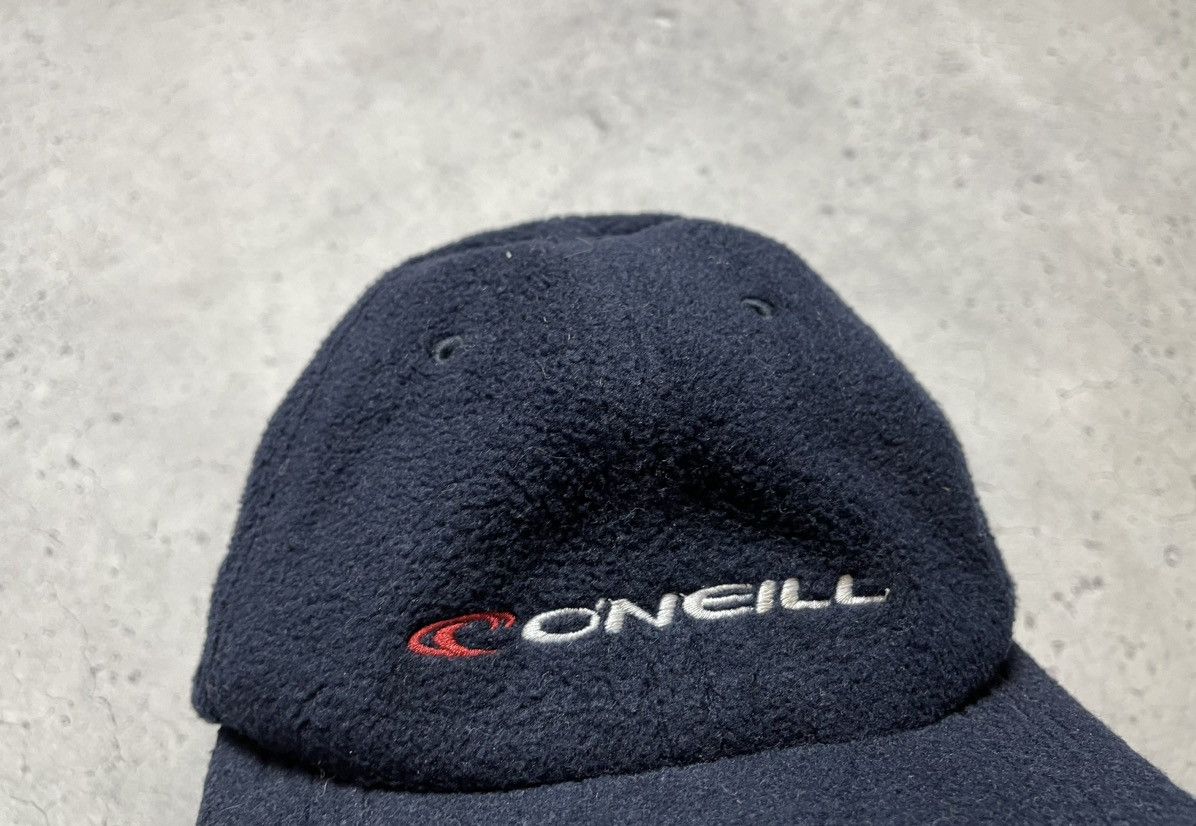 O'Neill × Vintage Vintage Oneill Big Logo Y2K Fleece Cap Size ONE SIZE - 2 Thumbnail