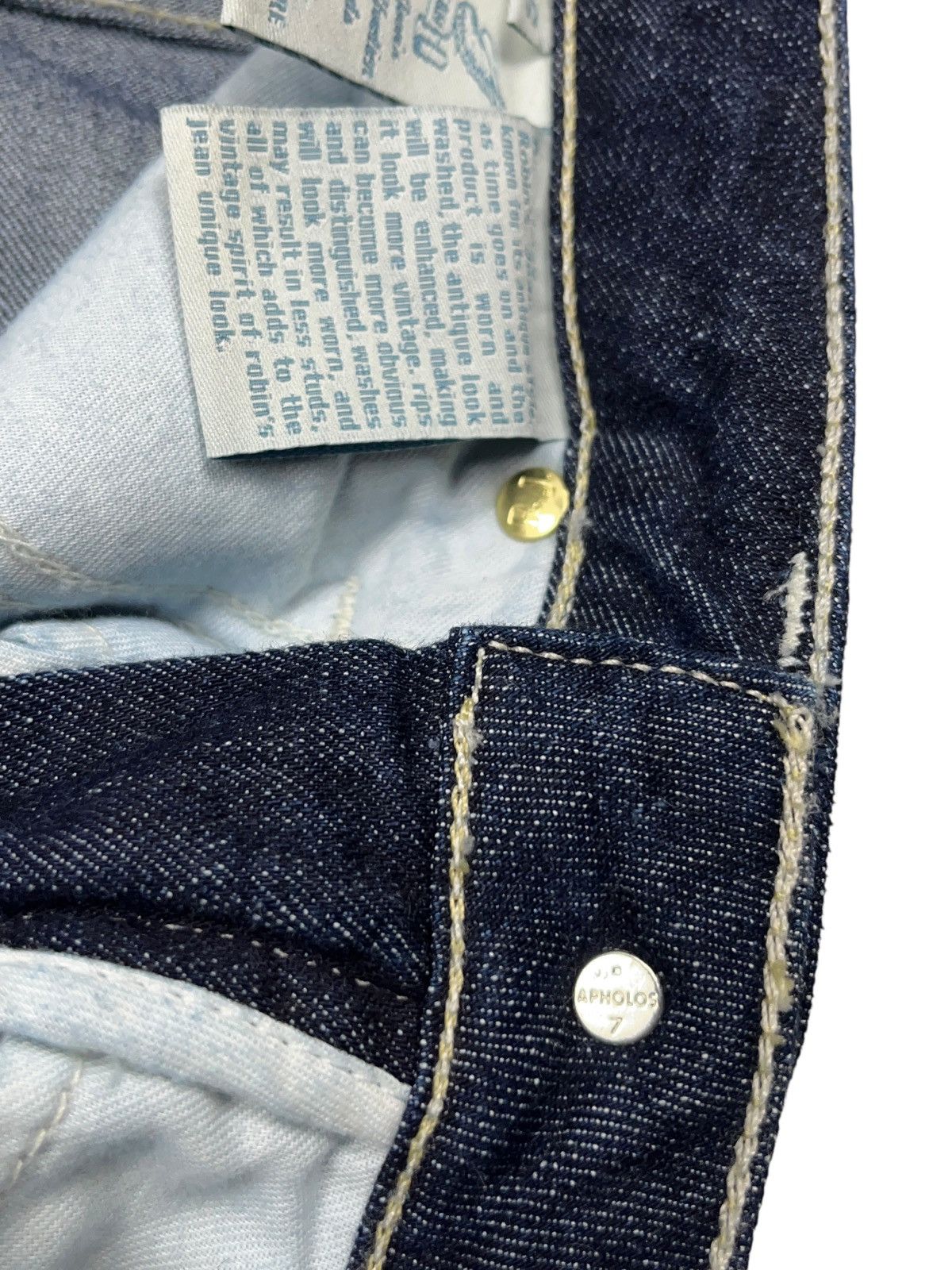 Robins Jeans Vintage y2k Robin’s Jean Low Rise Embroidered Jeans Size 26 Size 26" / US 2 / IT 38 - 8 Thumbnail