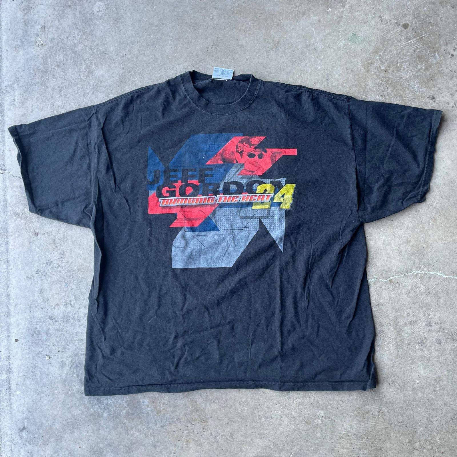Vintage VINTAGE 90S 00S JEFF GORDON NASCAR GRAPHIC SHIRT 2XL BLACK Size US XXL / EU 58 / 5 - 1 Thumbnail