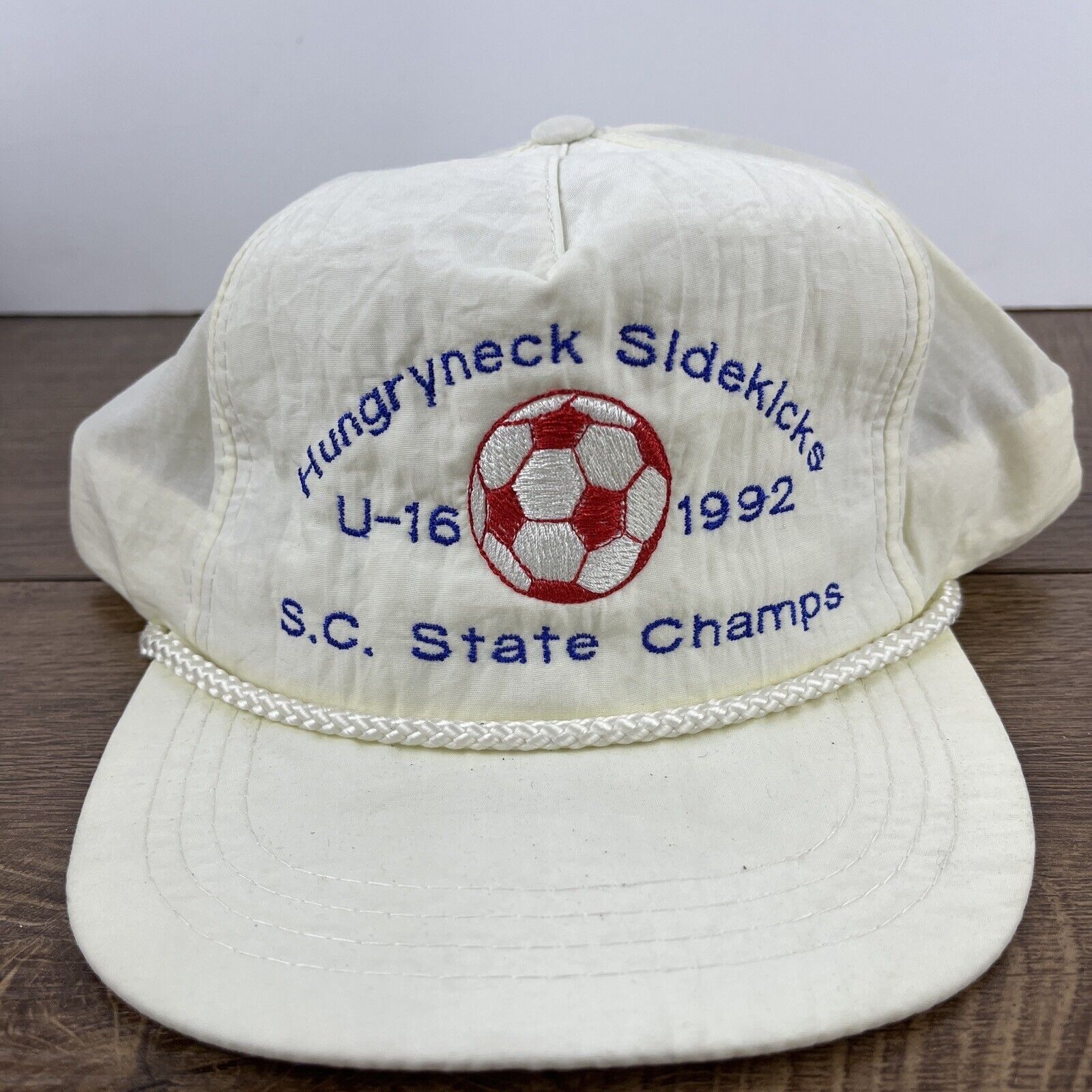 Other Hungryneck Sidekicks Hat White Adjustable Snapback South Car Size ONE SIZE - 5 Thumbnail