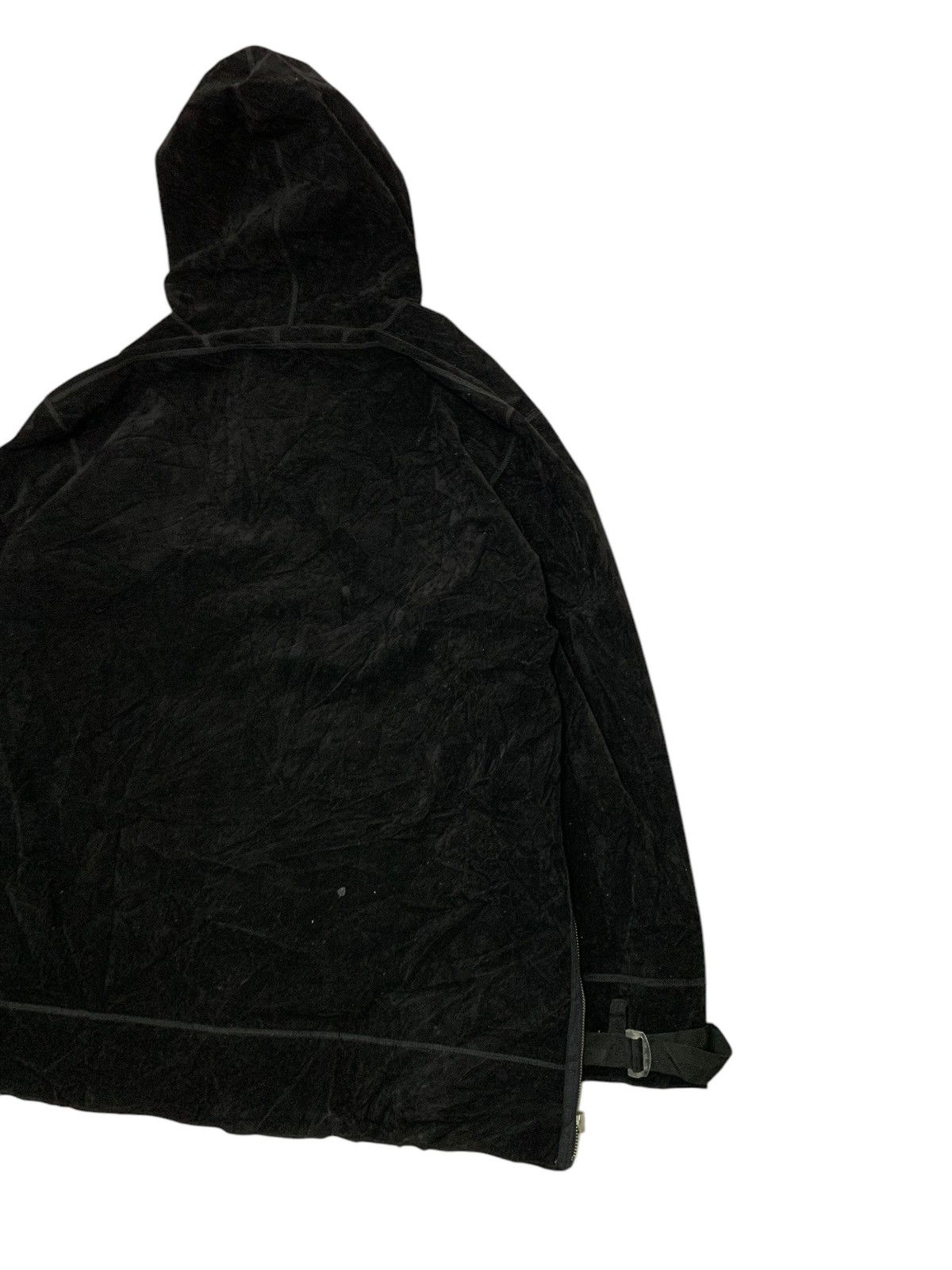 Stone Island 🔥VINTAGE WORLD WIDE WEB A/W96 REVERSIBLE PULLOVER HOODIE Size US L / EU 52-54 / 3 - 10 Thumbnail