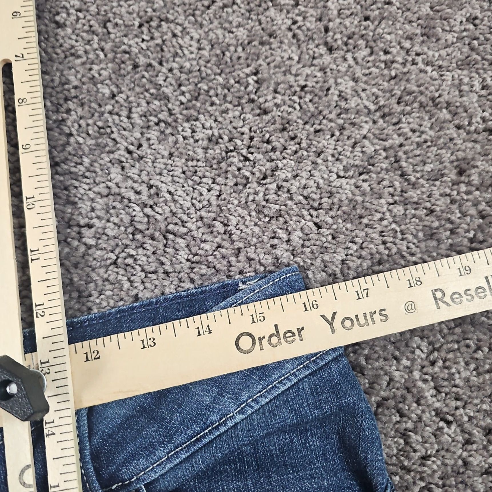 Wrangler Wrangler Jeans Womens Bootcut Denim 31x28 Mid Rise Stretch 11 Blue Cotton Spandex Polyester Size 32" / US 10 / IT 46 - 5 Thumbnail
