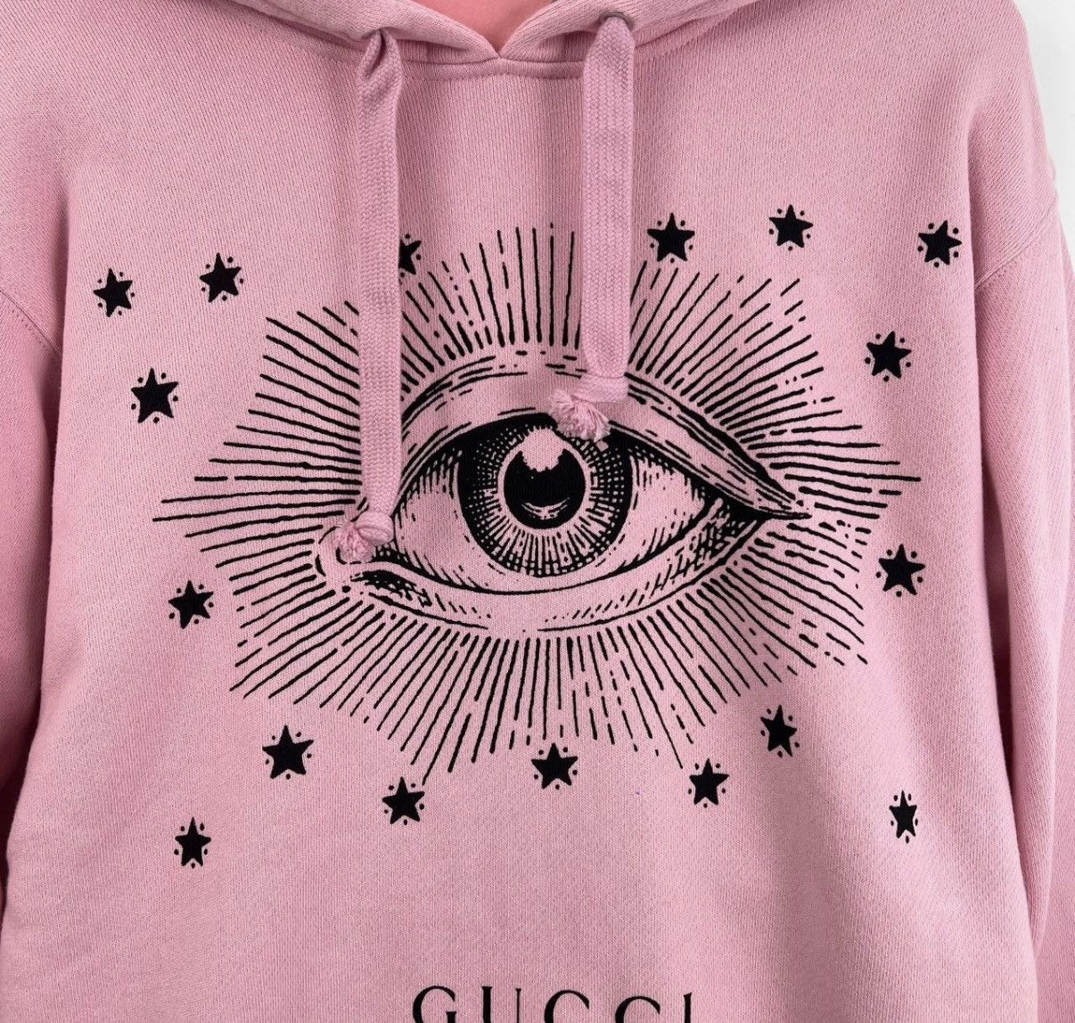 Gucci Gucci/Florence Limited Edition Pink Big Eyes Sweatshirt K12 Size XS / US 0-2 / IT 36-38 - 4 Thumbnail