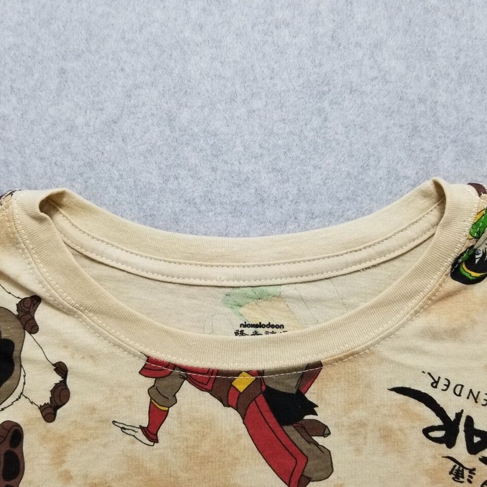 Nickelodeon Nickelodeon Avatar Shirt Mens Small All Over Print Size US S / EU 44-46 / 1 - 7 Thumbnail