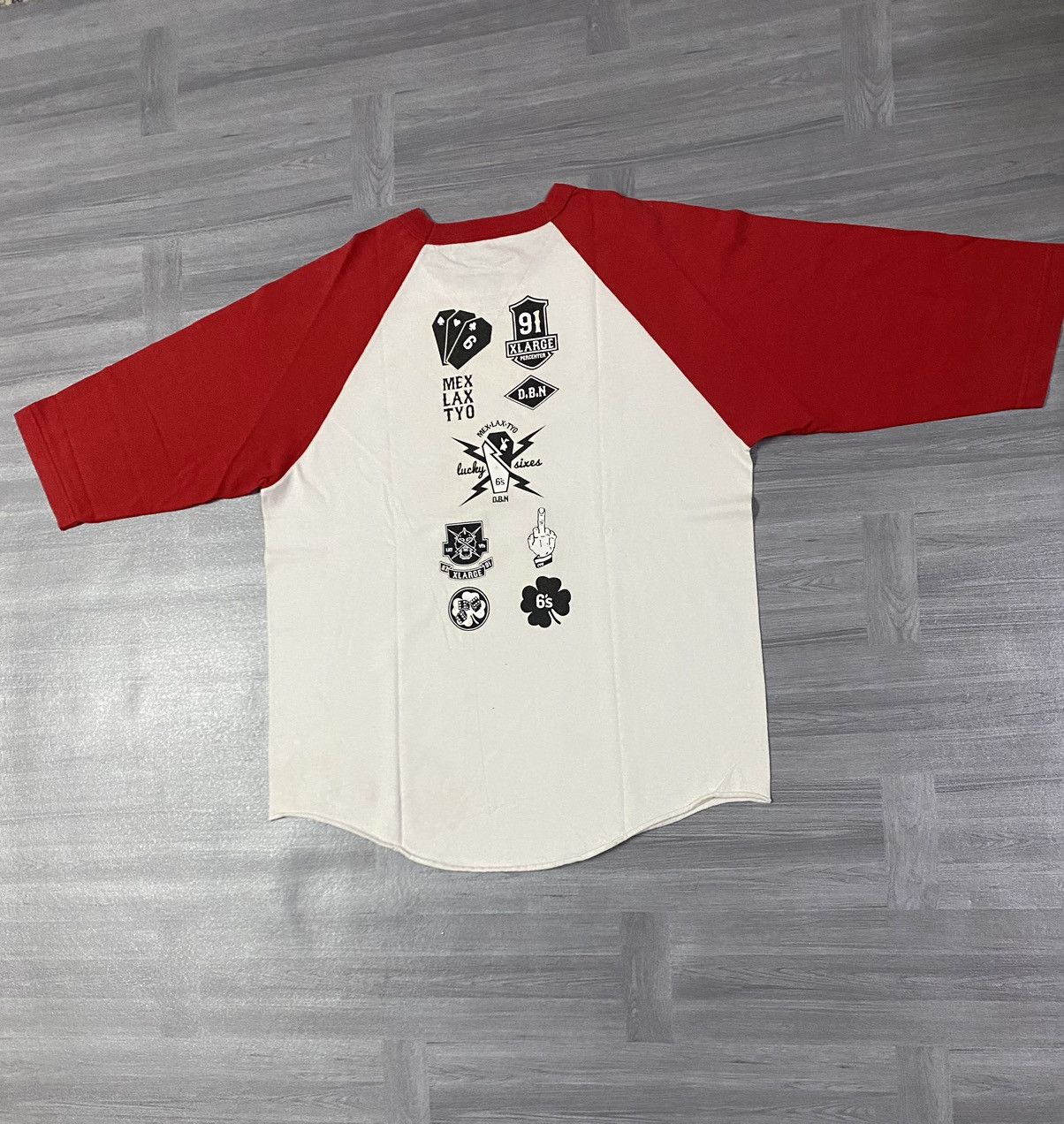 Other 💥Rare💥 XLarge Rare Logo Raglan Tee Size US L / EU 52-54 / 3 - 2 Thumbnail