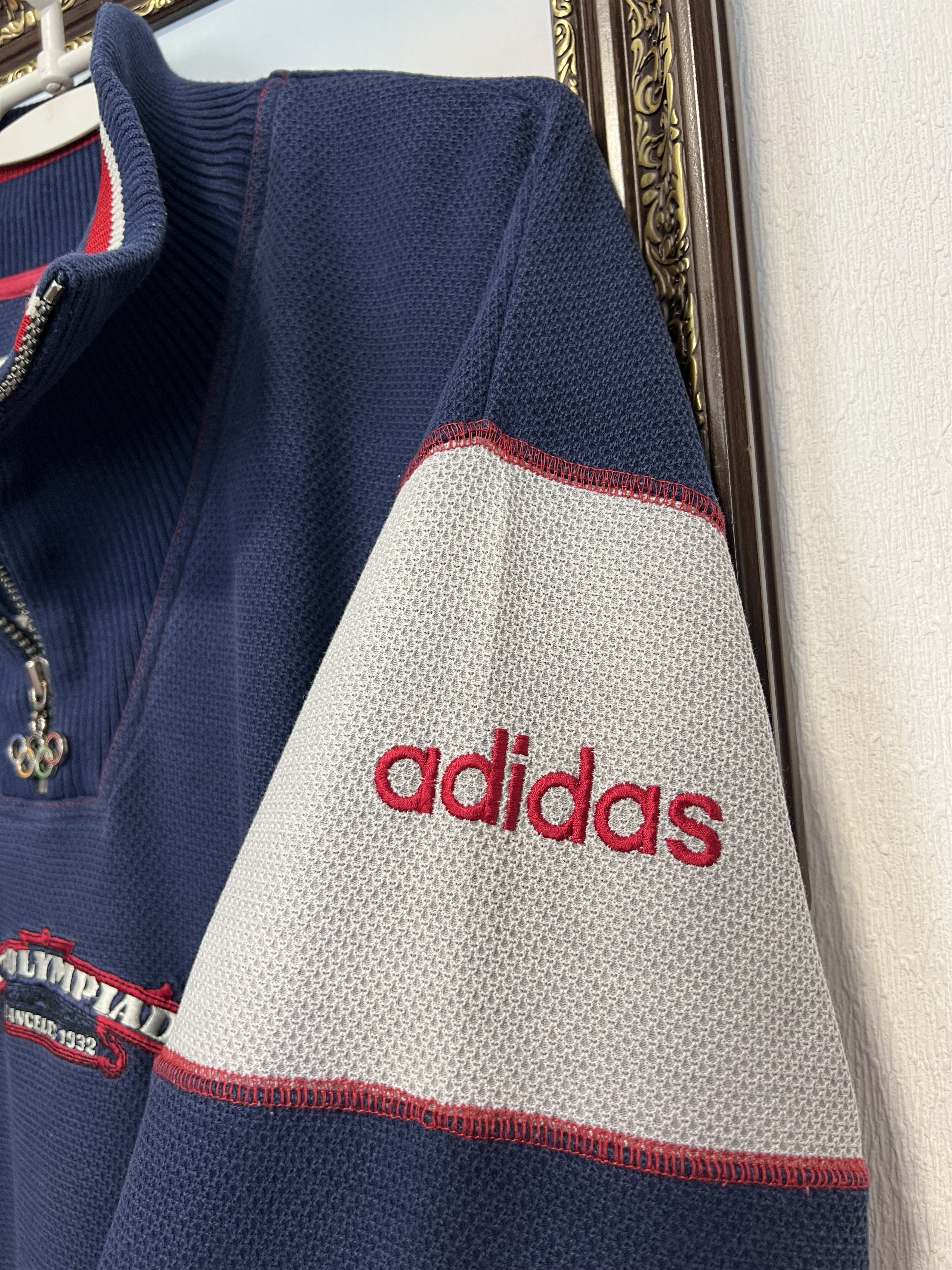 Adidas Vintage Olympia 1932 Los Angeles Olympics Sweatshirt Jacket Size US L / EU 52-54 / 3 - 5 Thumbnail