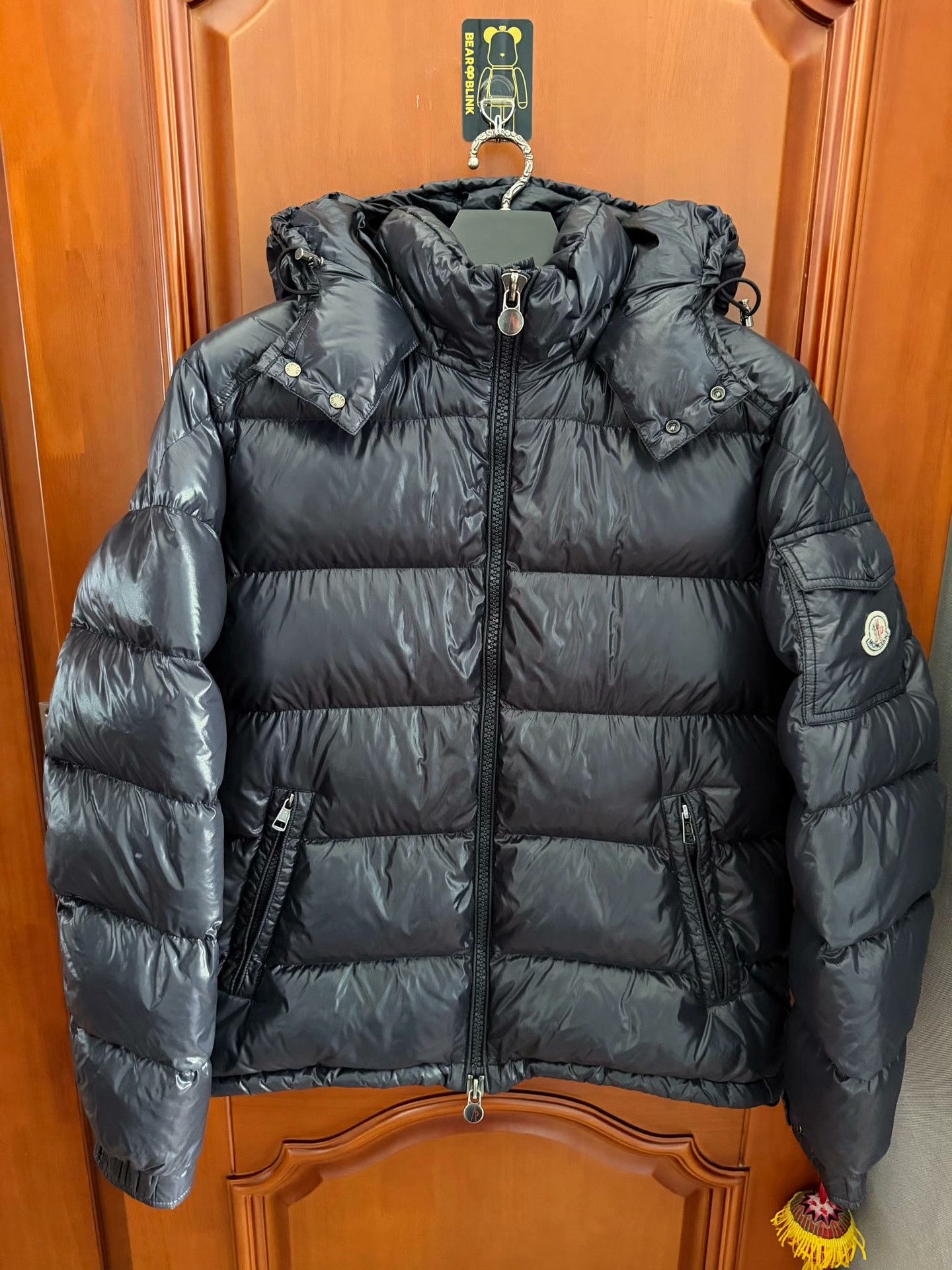 Moncler Moncler Down Blue Heavy Coat 5 Men Size US XS / EU 42 / 0 - 1 Thumbnail