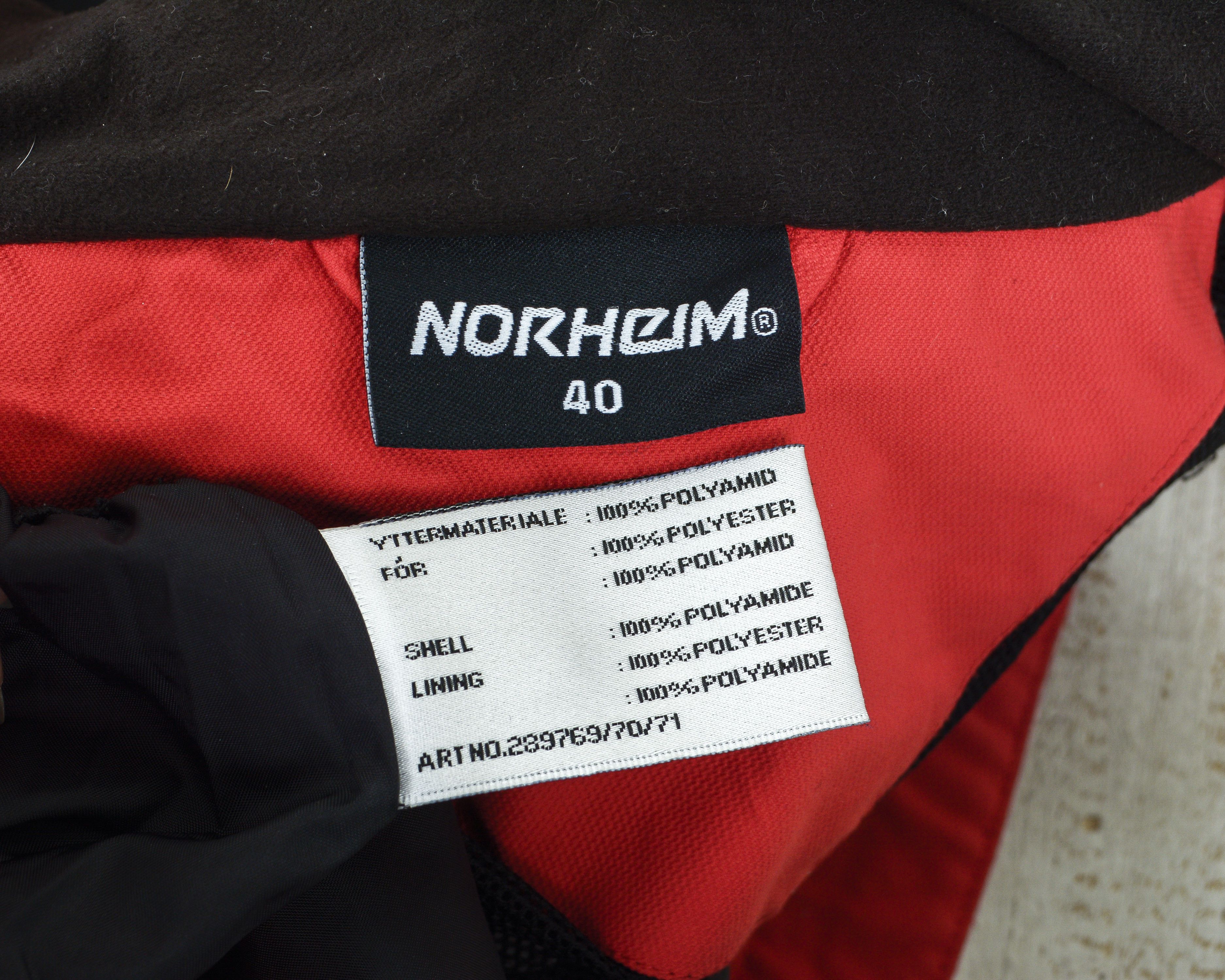 Designer NORHEIM Women UK12 Hooded Rainproof Jacket Red Yellow Coat M Size M / US 6-8 / IT 42-44 - 11 Thumbnail