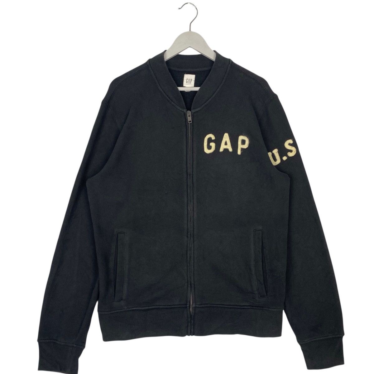 Other Vintage GAP Hoodie Full Zip Big Logo Embroidered Black Size US M / EU 48-50 / 2 - 1 Thumbnail