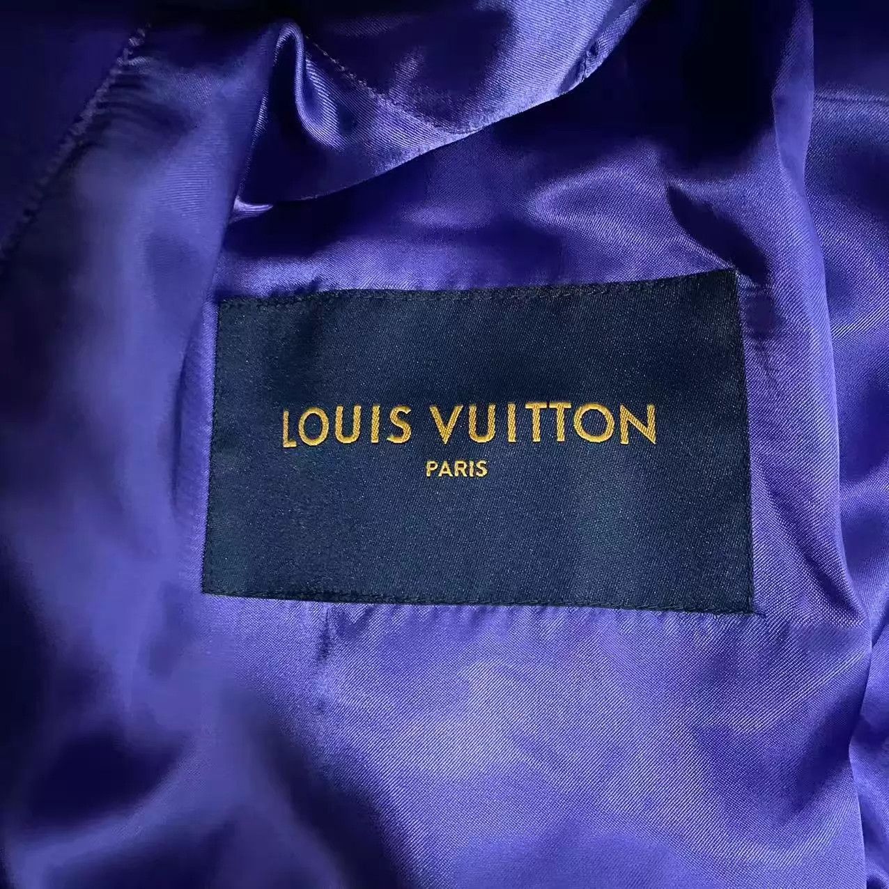 Louis Vuitton LV White Purple Cupid Cartoon Baseball Jacket Size US M / EU 48-50 / 2 - 3 Thumbnail