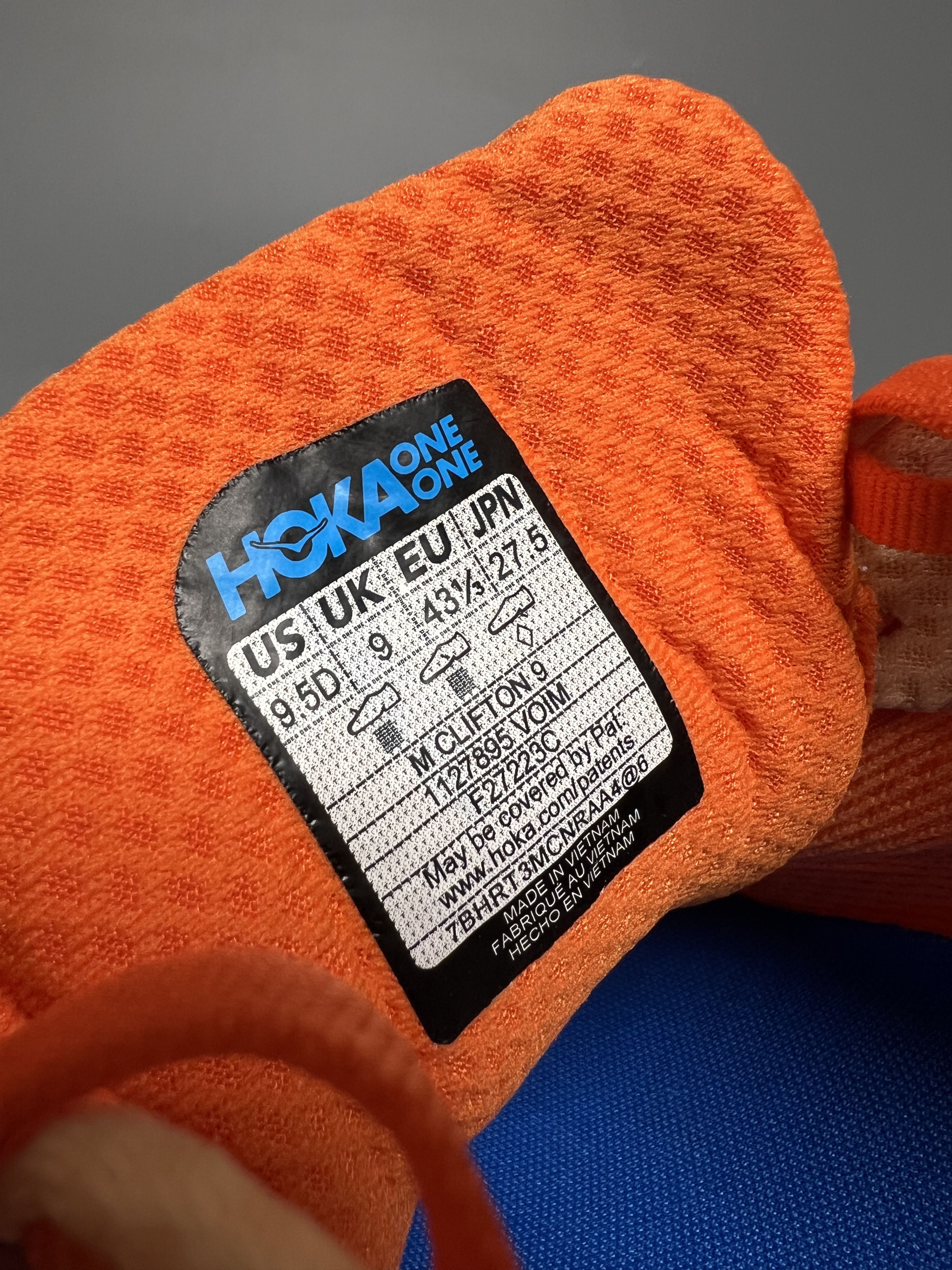 Hoka 9.5D Hoka One One Clifton 9 Men's Running Shoes Walking Gym Size US 9.5 / EU 42-43 - 17 Thumbnail