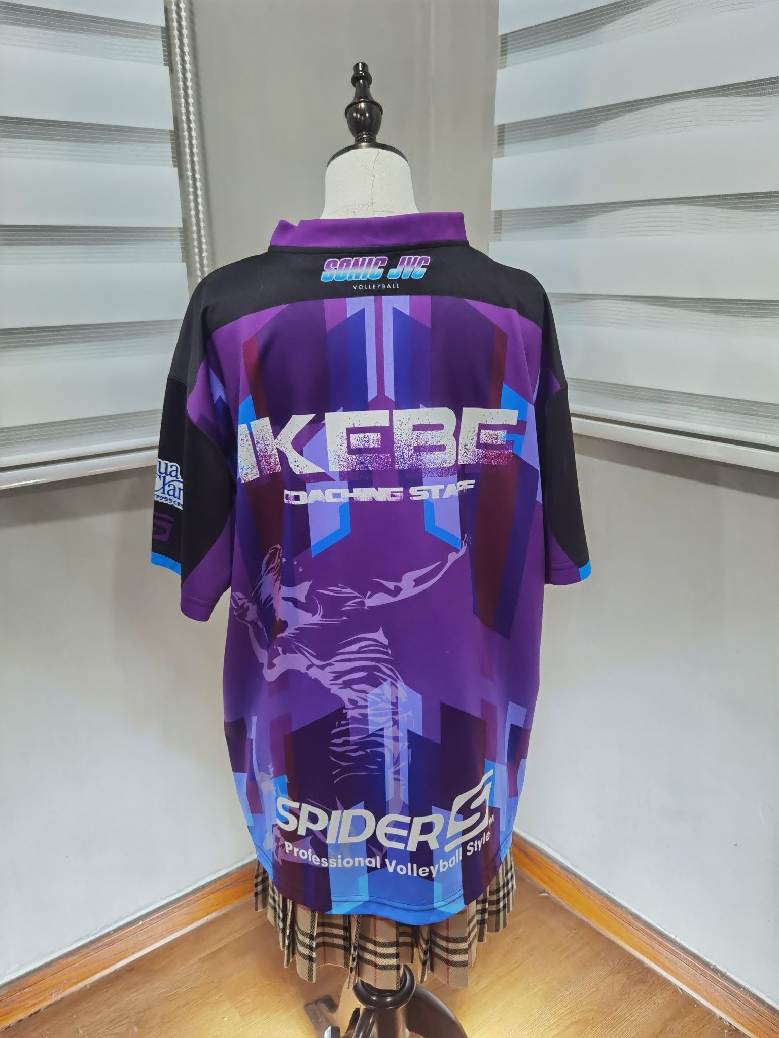 Japanese Brand Sonic Jvc volleyball X SPIDER S L 2613 Size US L / EU 52-54 / 3 - 4 Thumbnail