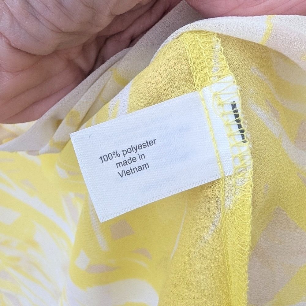 Other NEW Lane Bryant Yellow Button Down Shirt size 22 Size 3XL / US 20-22 - 6 Thumbnail