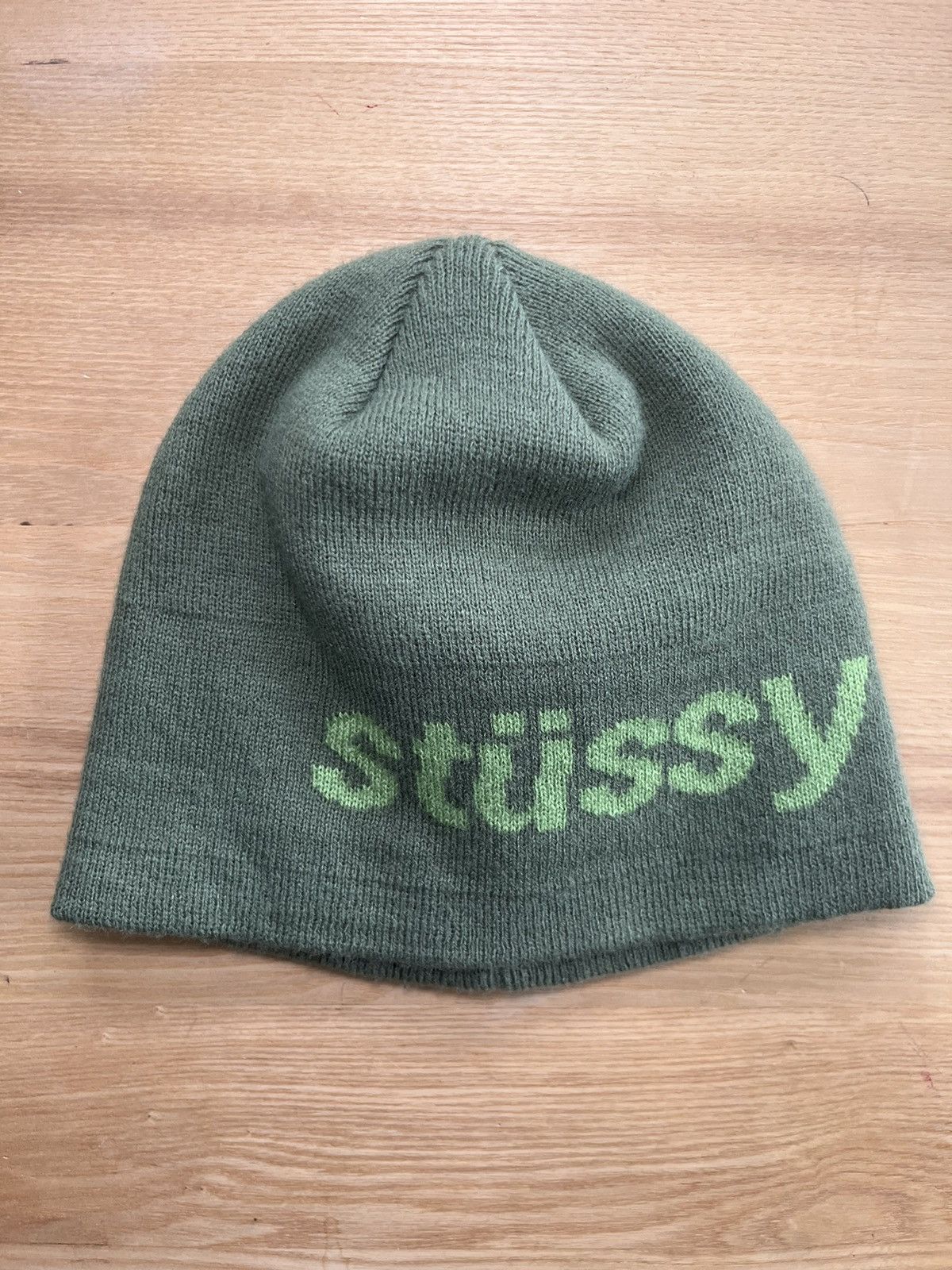 image of Stussy - Beanie in Green, Men's
