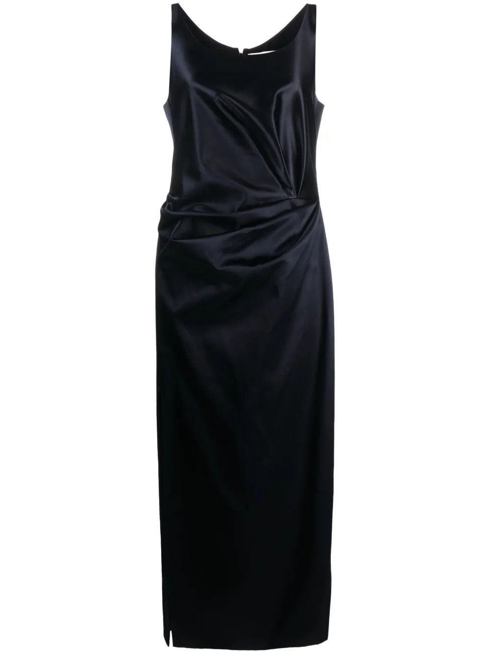 Fendi o1y0925 Maxi Dress in Midnight Blue Size XS / US 0-2 / IT 36-38 - 1 Thumbnail