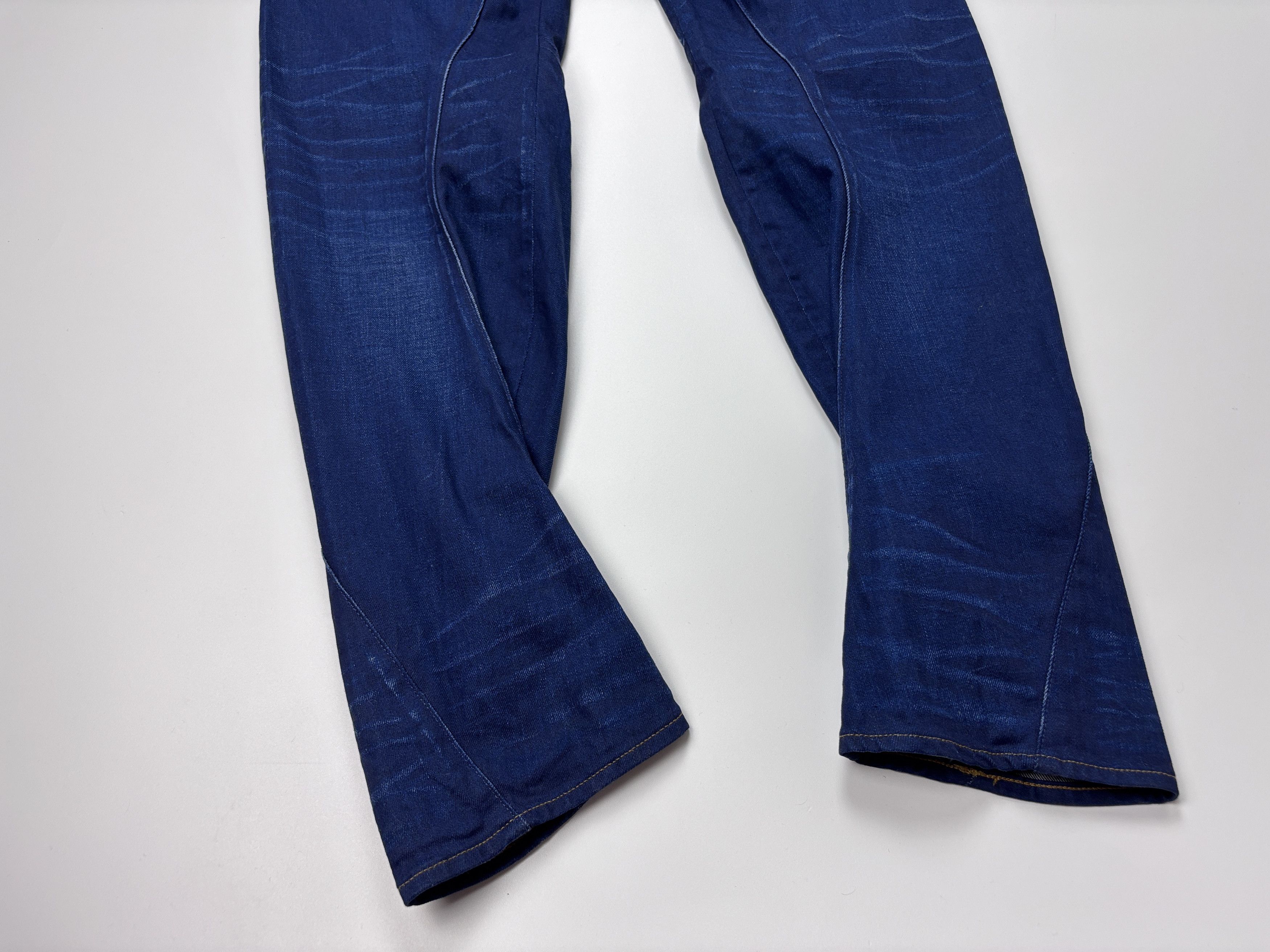 G-Star Mens G-Star Raw Arc 3D Tapered Jeans Navy Blue Size 31x34 Size US 31 - 6 Thumbnail