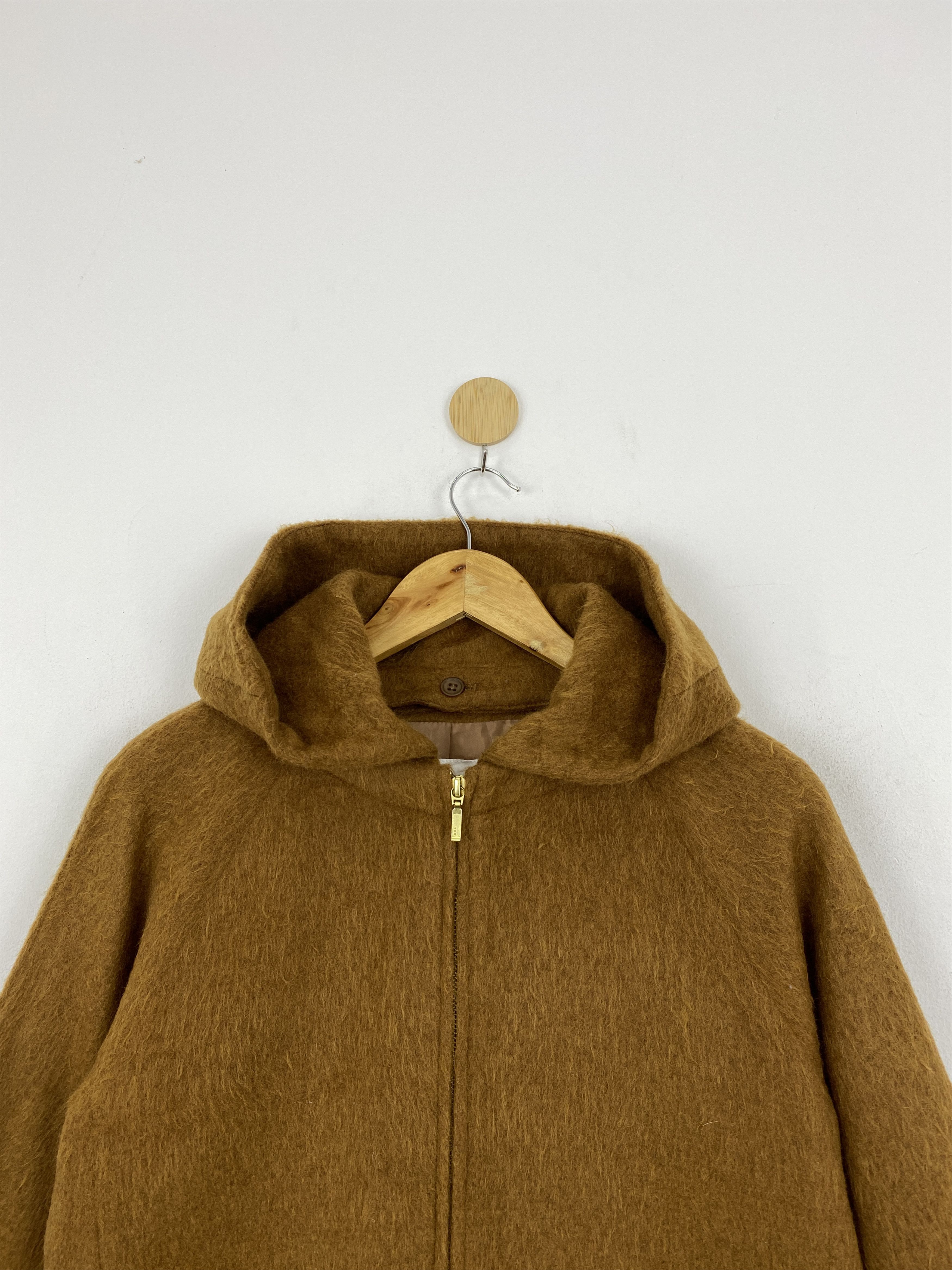Japanese Brand Vintage LEPSIM Japan Mohair Blend Zip-Up Hoodie JA0107 Size US L / EU 52-54 / 3 - 3 Thumbnail