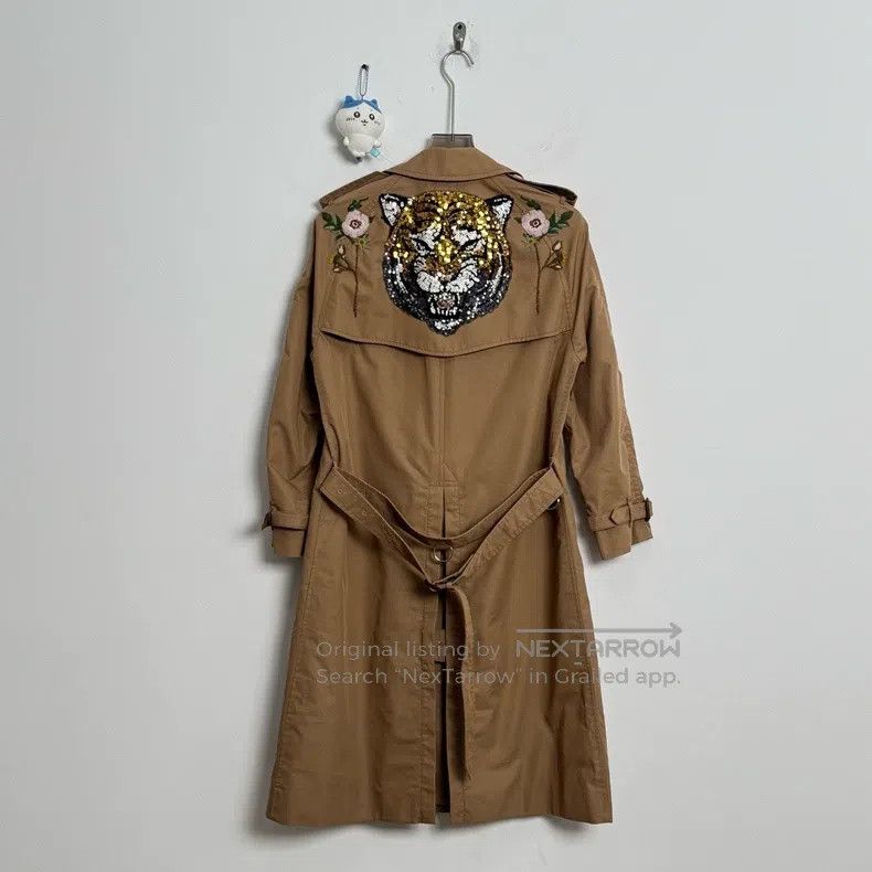 Gucci Gucci Heavy industry tiger head sequin embroidered coat Size M / US 6-8 / IT 42-44 - 3 Thumbnail
